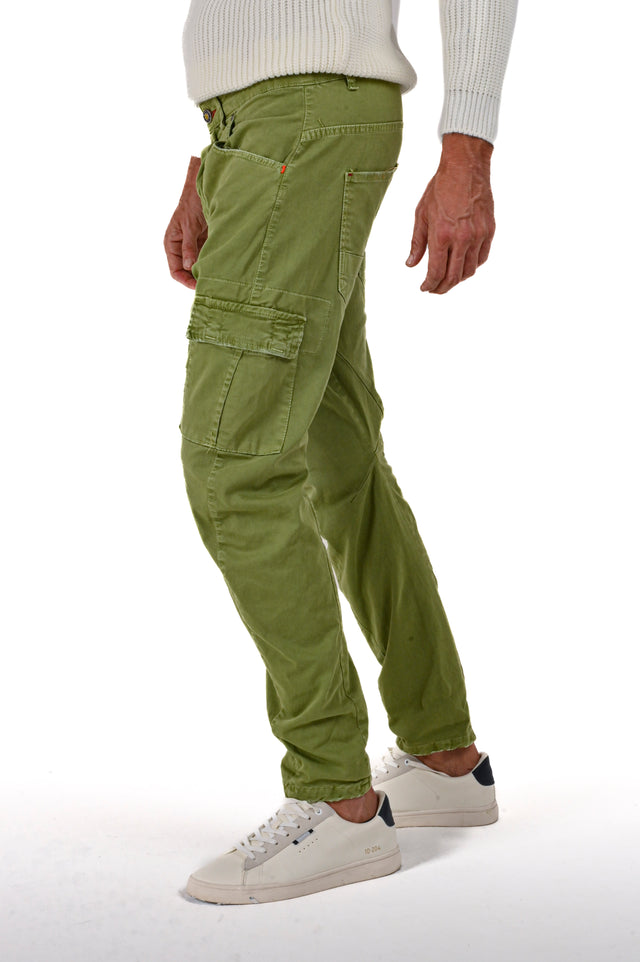 AI 4124 men's tapered fit trousers in various colors - Displaj