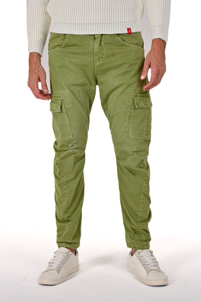 AI 4124 men's tapered fit trousers in various colors - Displaj