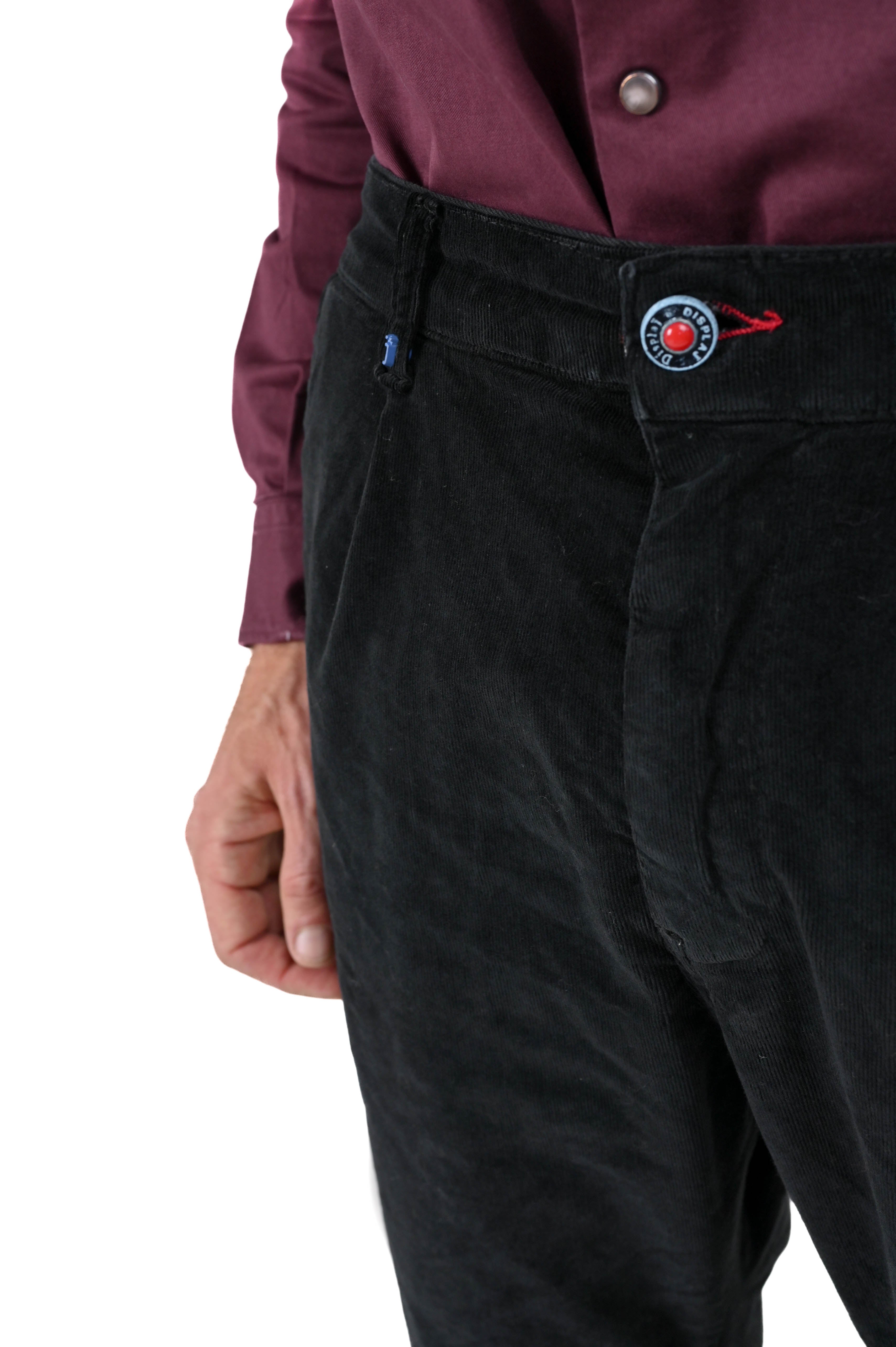 New Private Gab Blue Tapered Cotton Pants FW24/25