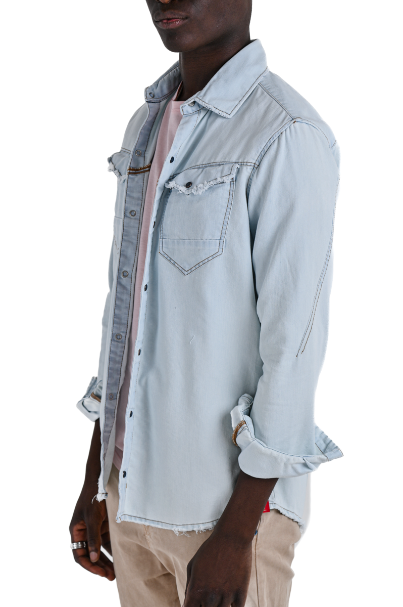 Camicia Denim regular Park Valery S.Blitz SS24