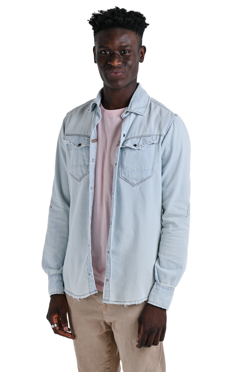 Camicia Denim regular Park Valery S.Blitz SS24