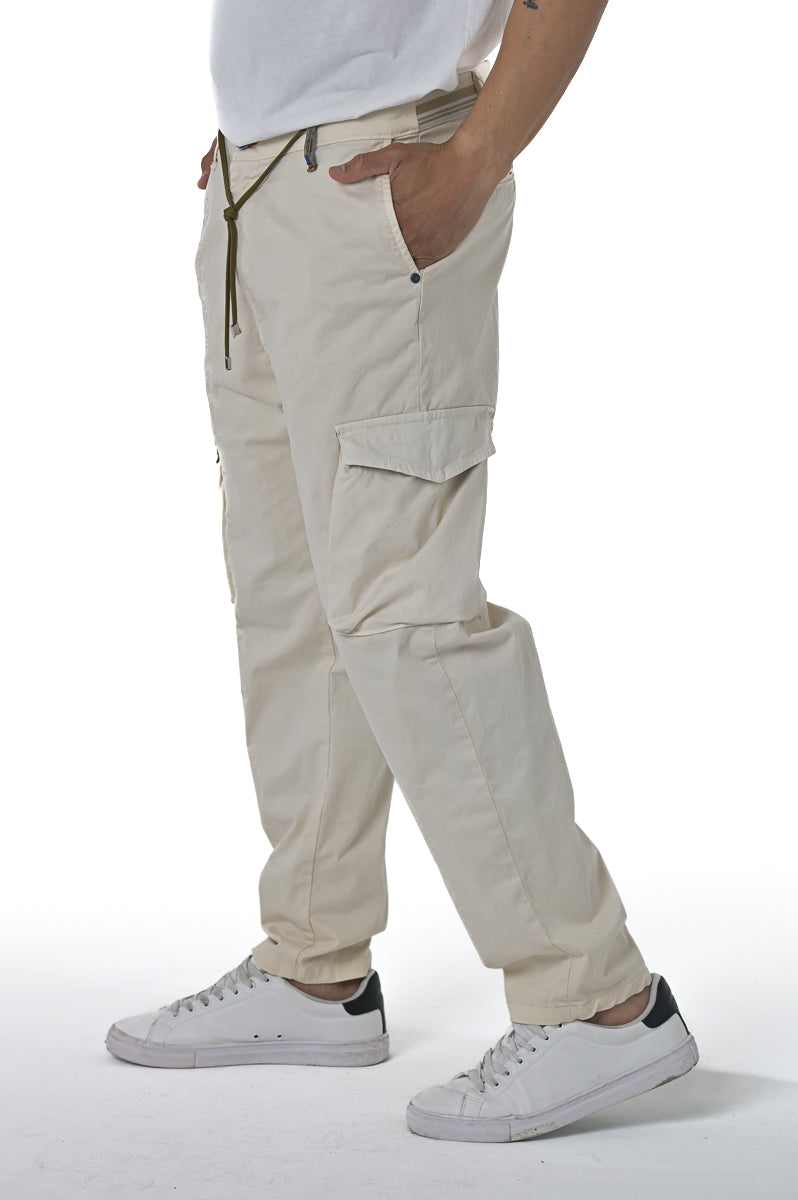 Pantaloni regular Screen Raso in cotone FW23/24