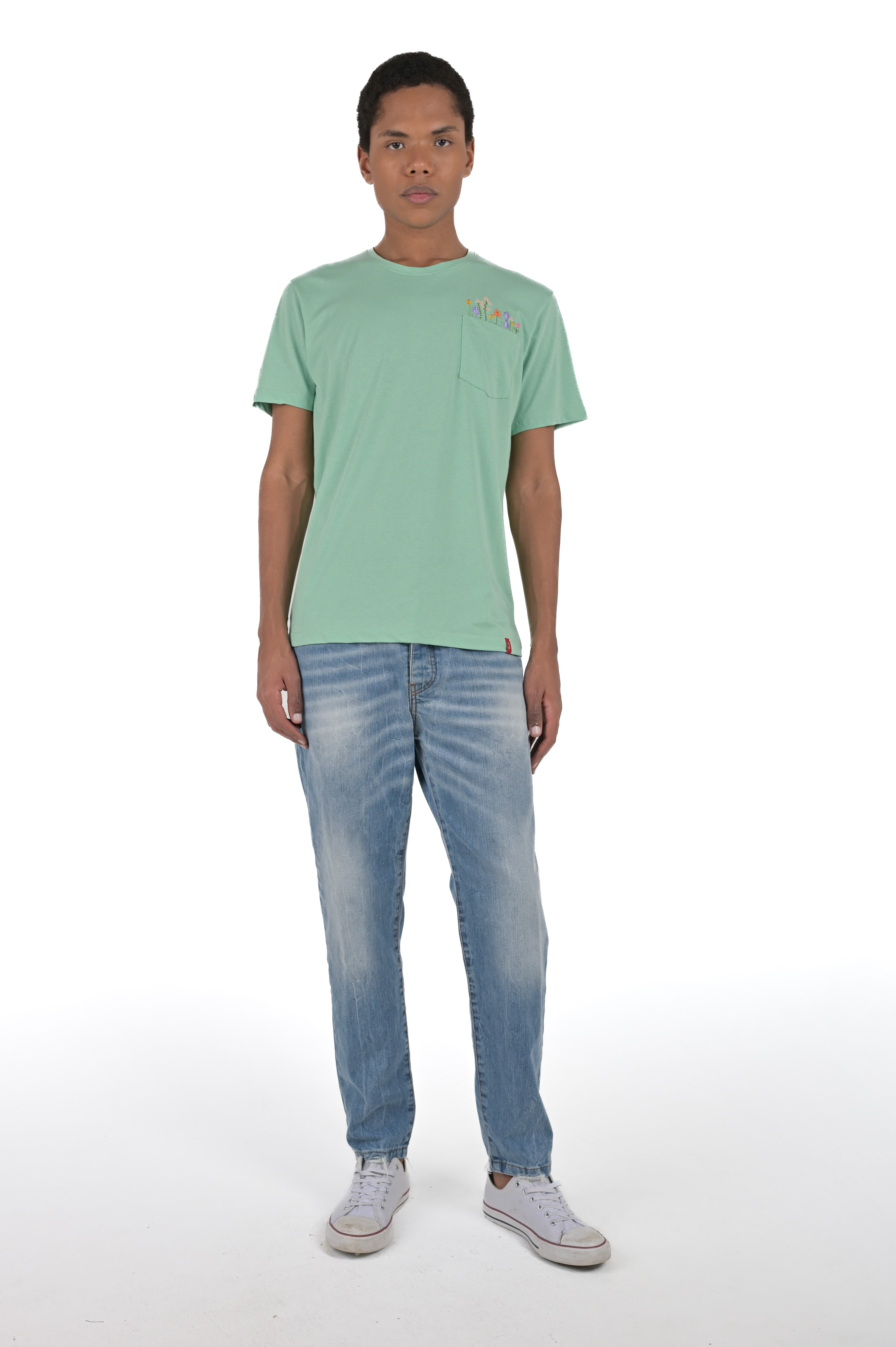 T-Shirt regular DPE 2417 menta SS24