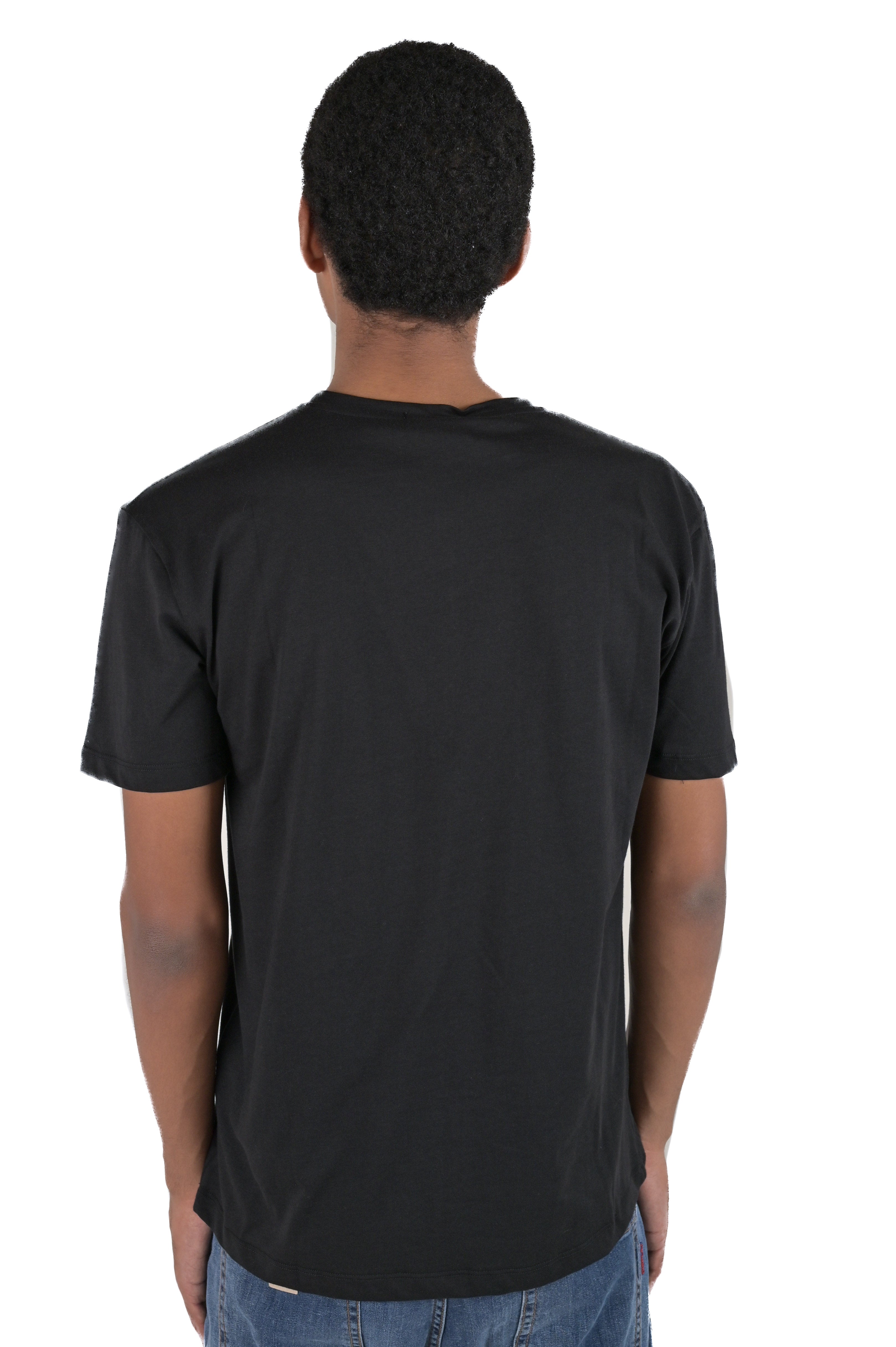 T-Shirt regular DPE 2408 nero SS24