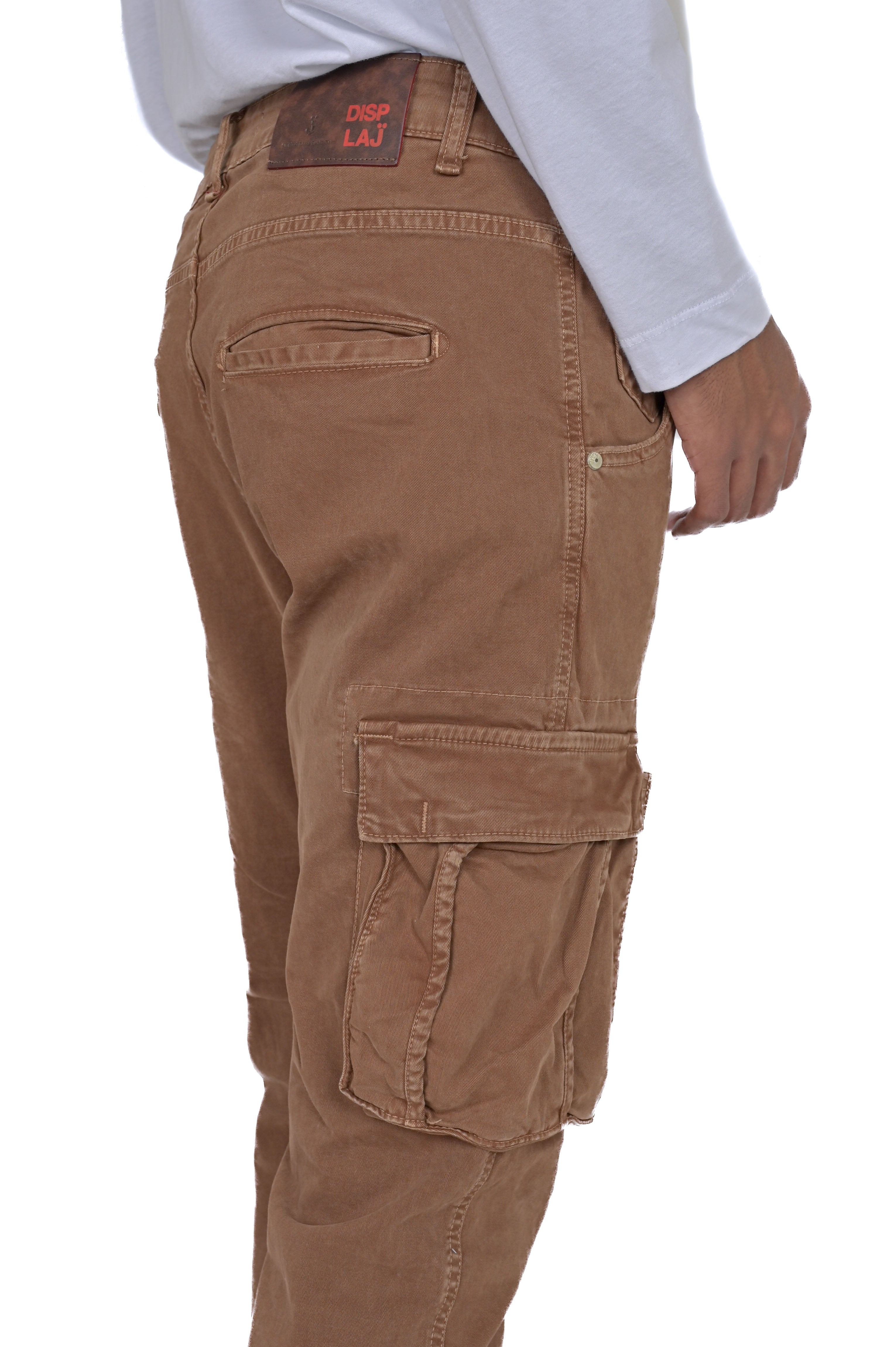 Pantaloni in cotone regular Marktas bruciato FW24/25