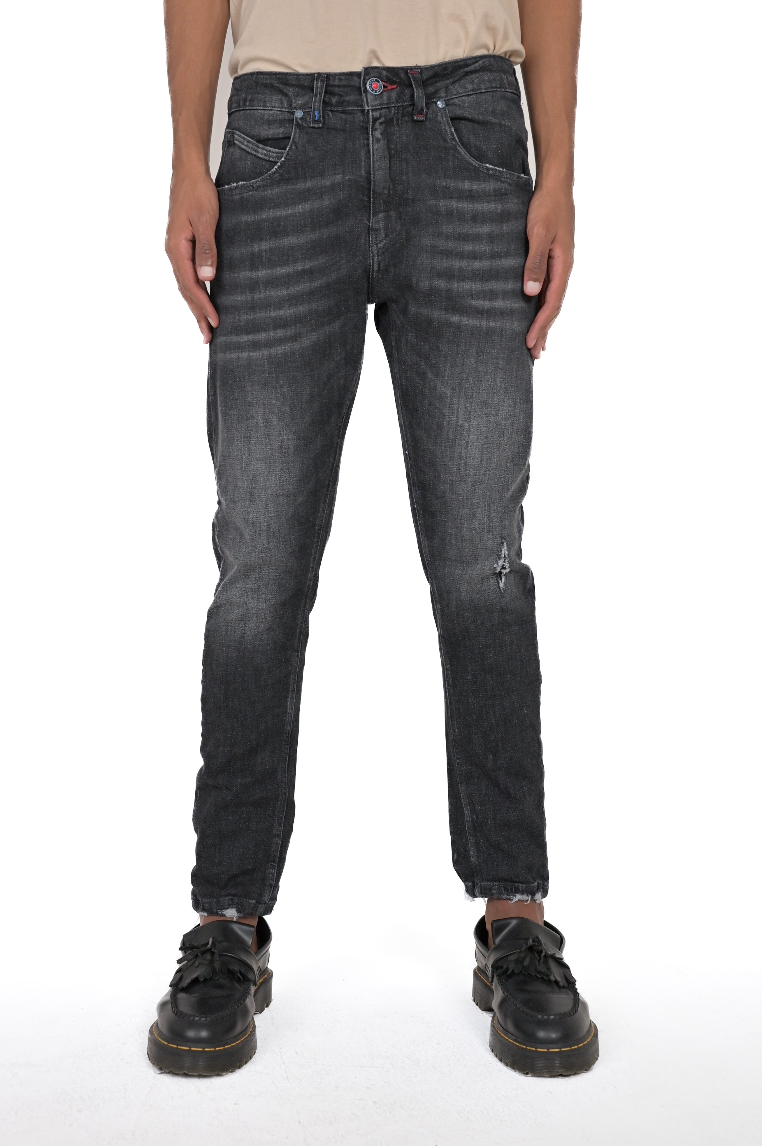 Jeans regular Kong BLK 3166 FW23/24