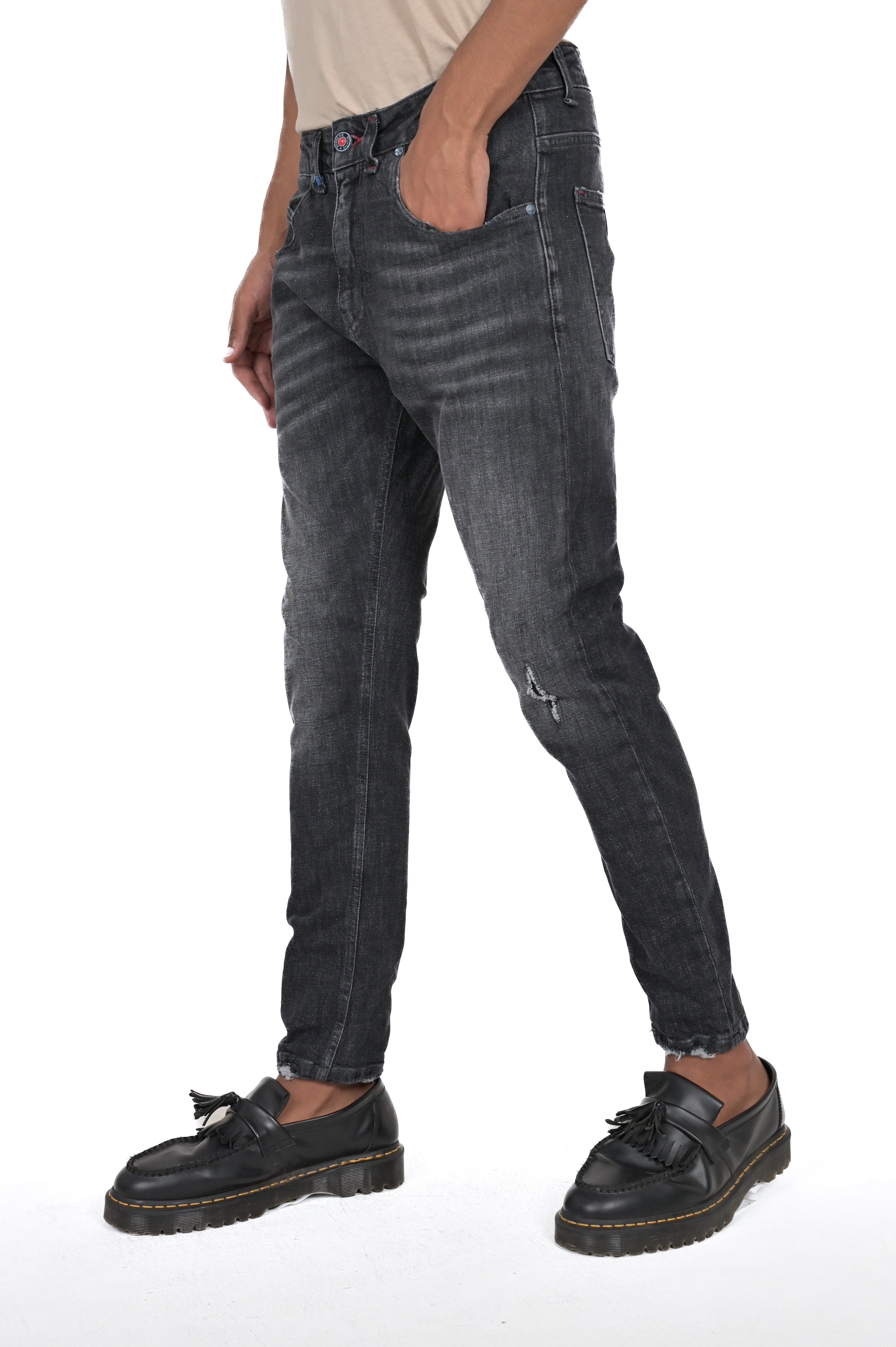 Jeans regular Kong BLK 3166 FW23/24