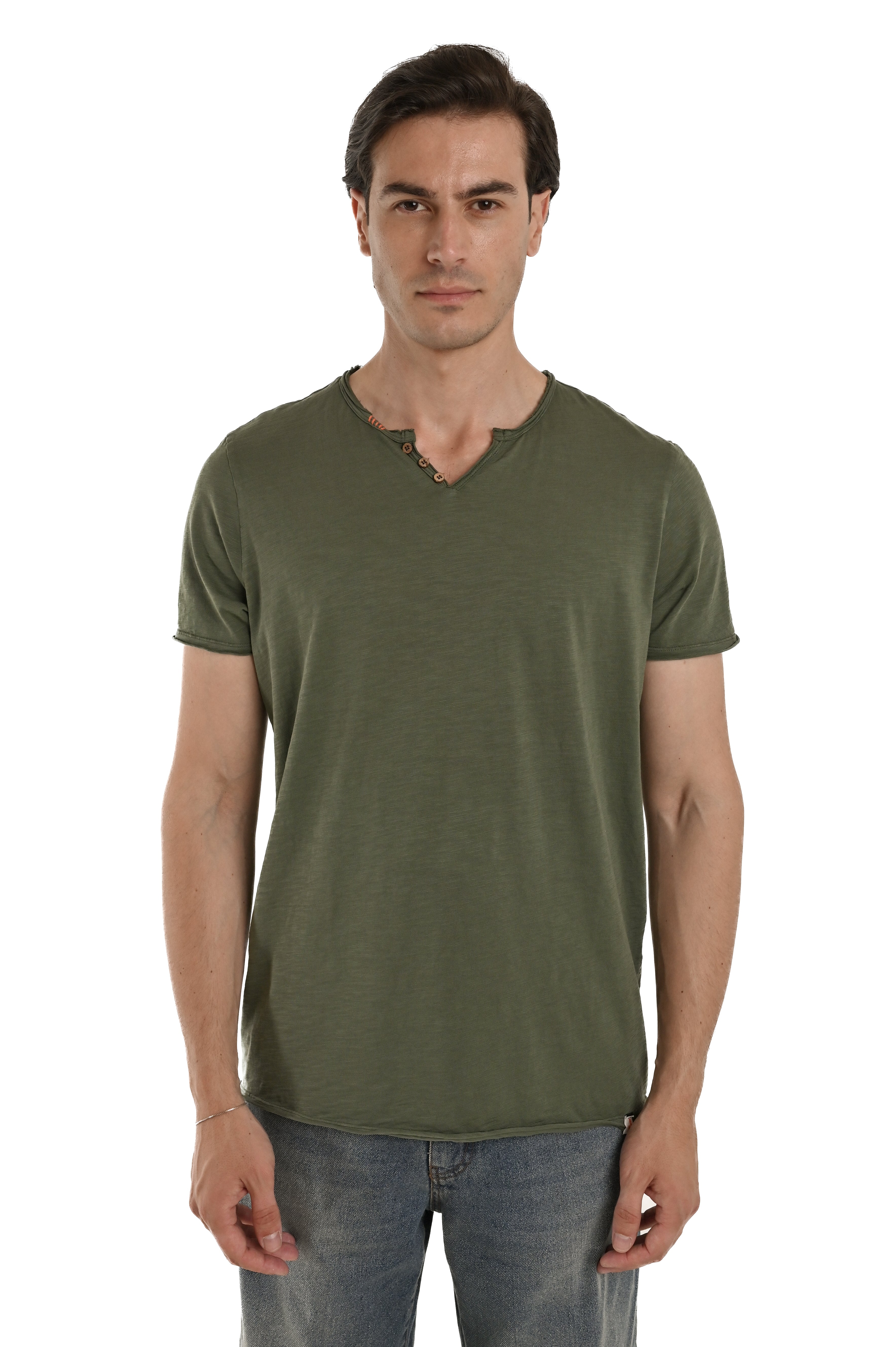 T-Shirt regular DPE 2524 verde SS25