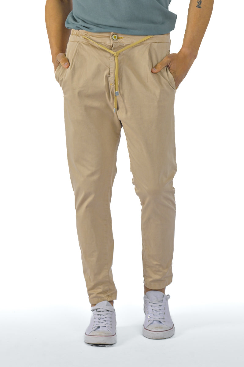 Roby Raso SS23 Tapered Cotton Trousers