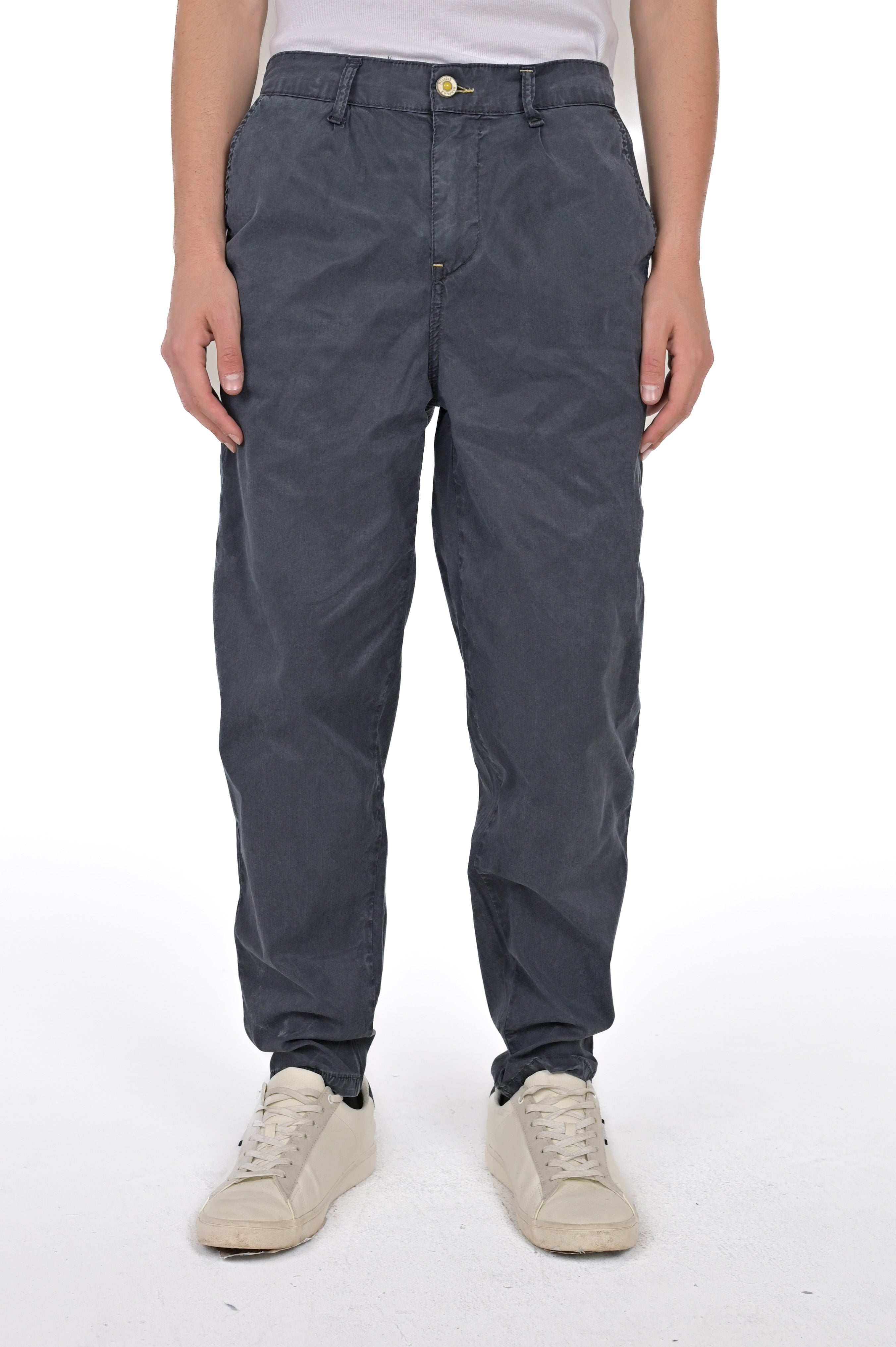 Pantaloni in cotone regular Jacob Cristal SS23