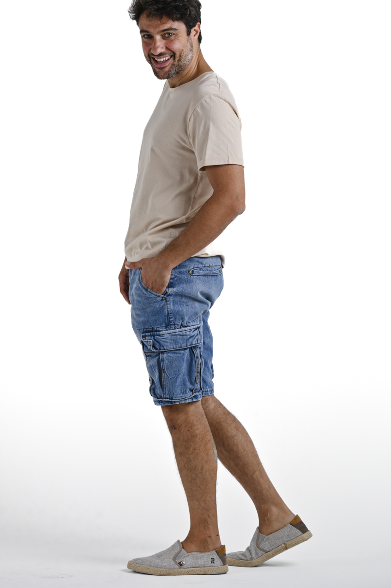 Crush PR 119 SS25 regular denim shorts