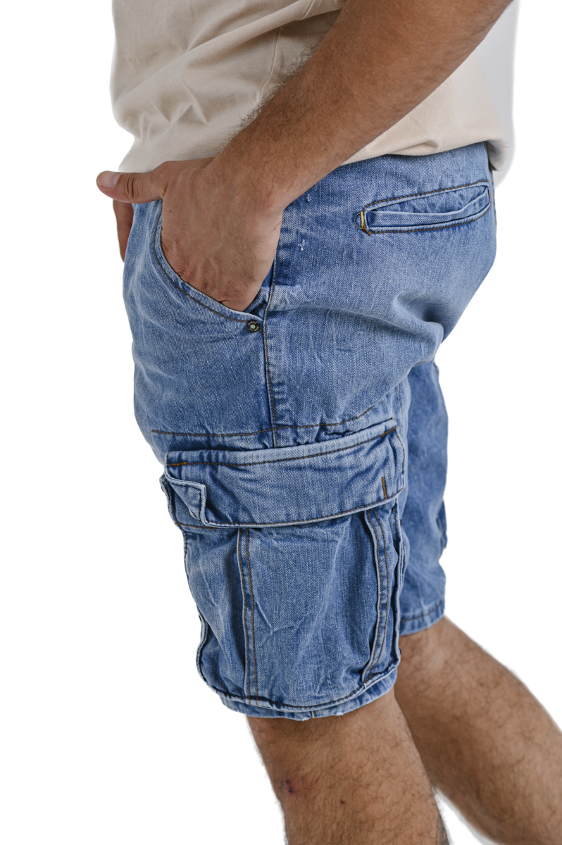 Crush PR 119 SS25 regular denim shorts