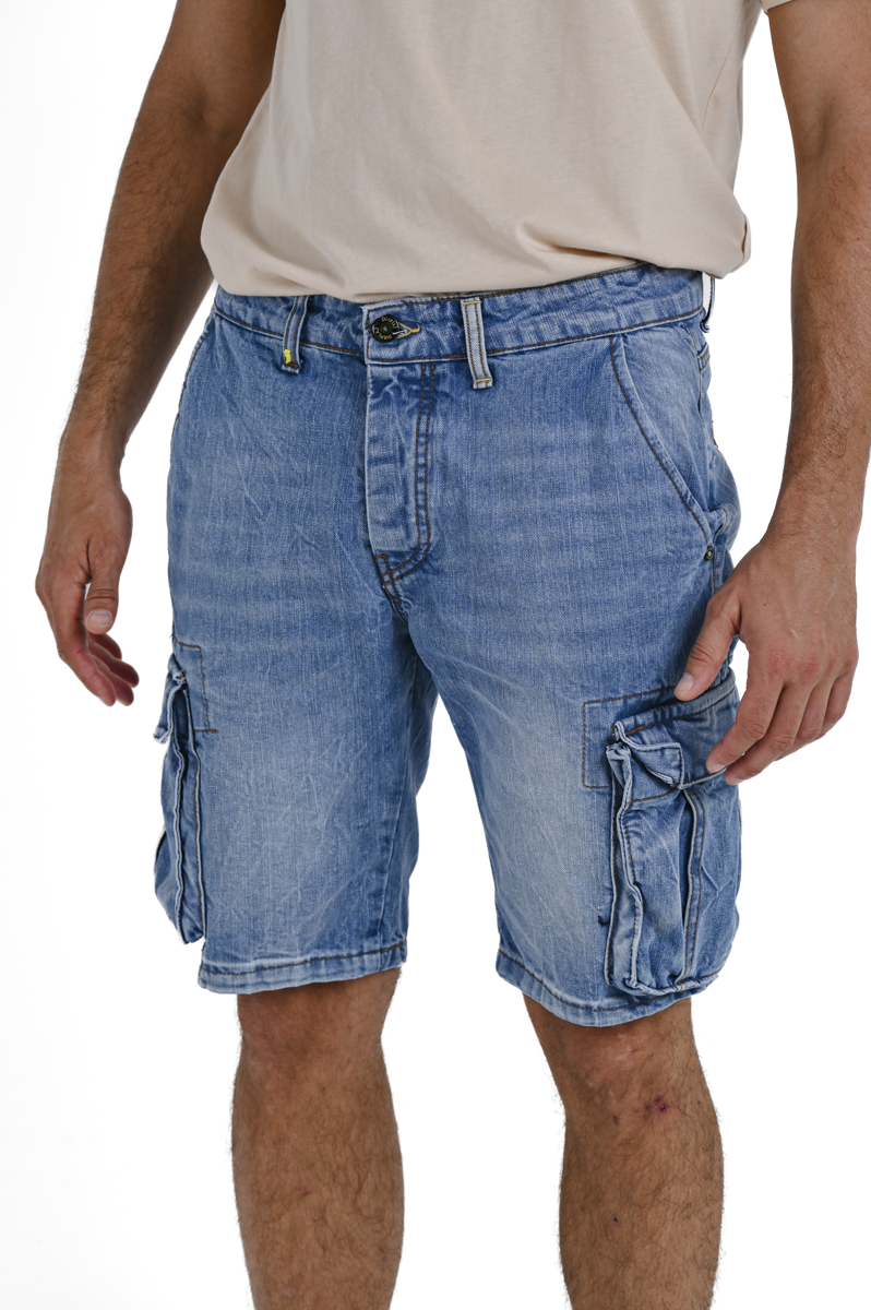 Crush PR 119 SS25 regular denim shorts