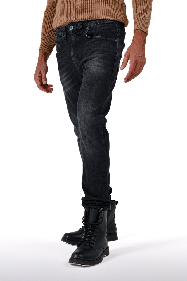 Jeans man regular fit Kong BLK 5324 - Displaj