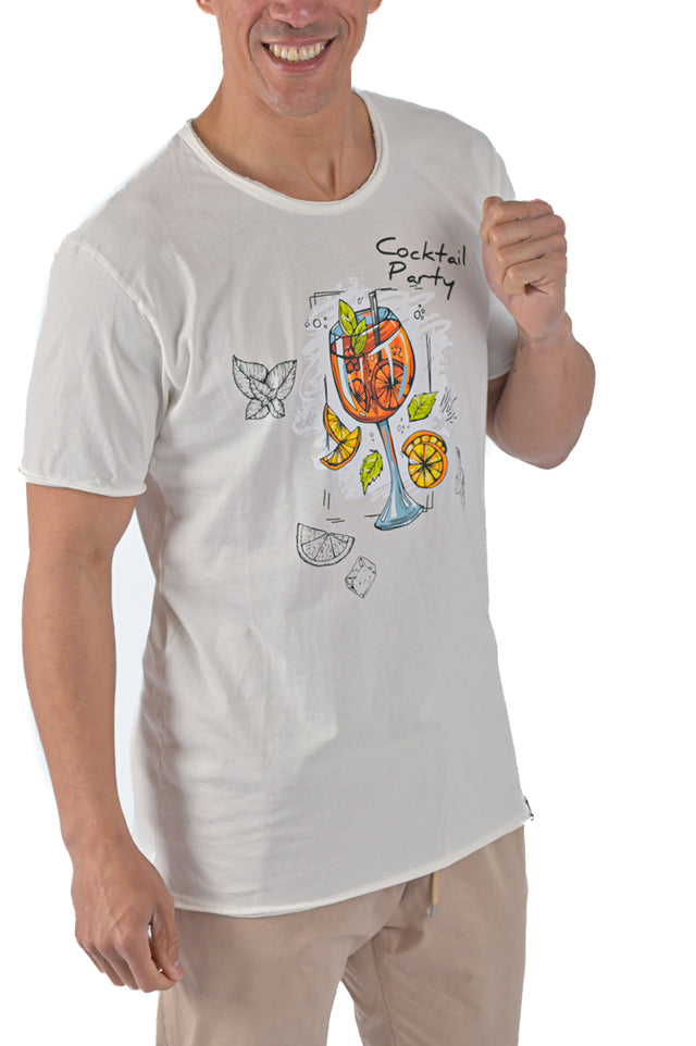 T-shirt con stampa DPE 2307 SS23