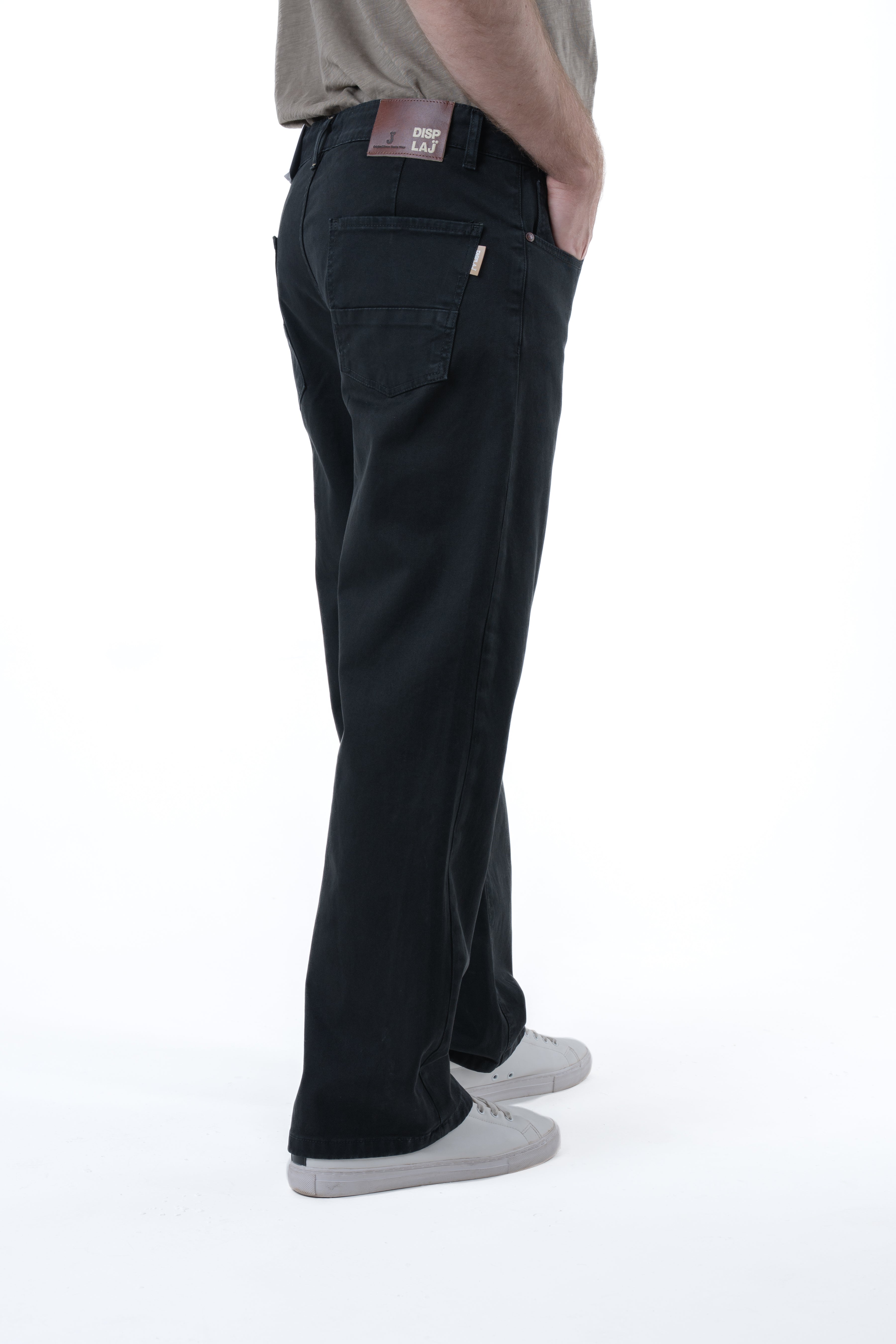 Loose Dick Cotton Trousers Black FW24/25