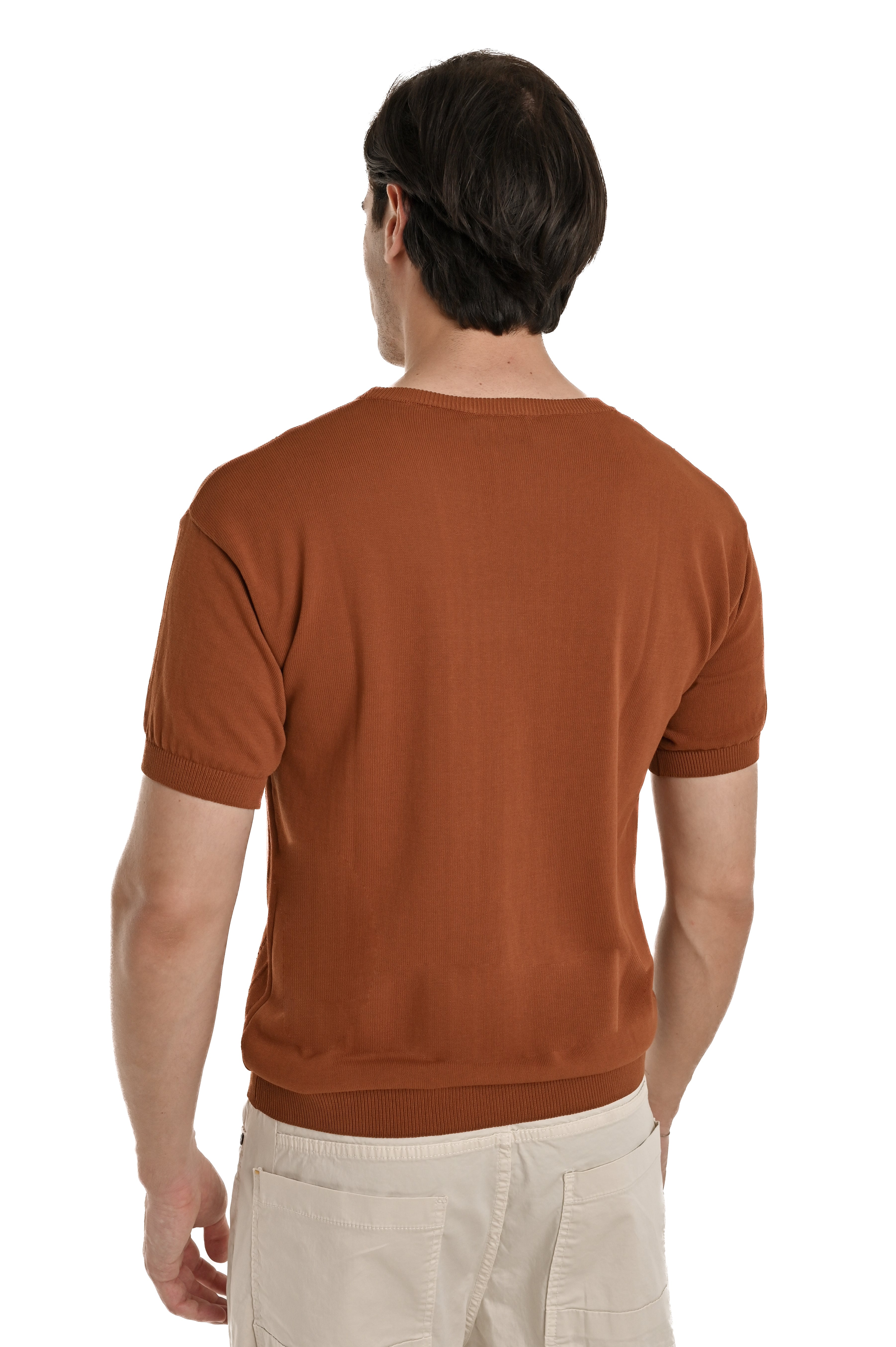 T-Shirt regular DS 2587 arancio SS25