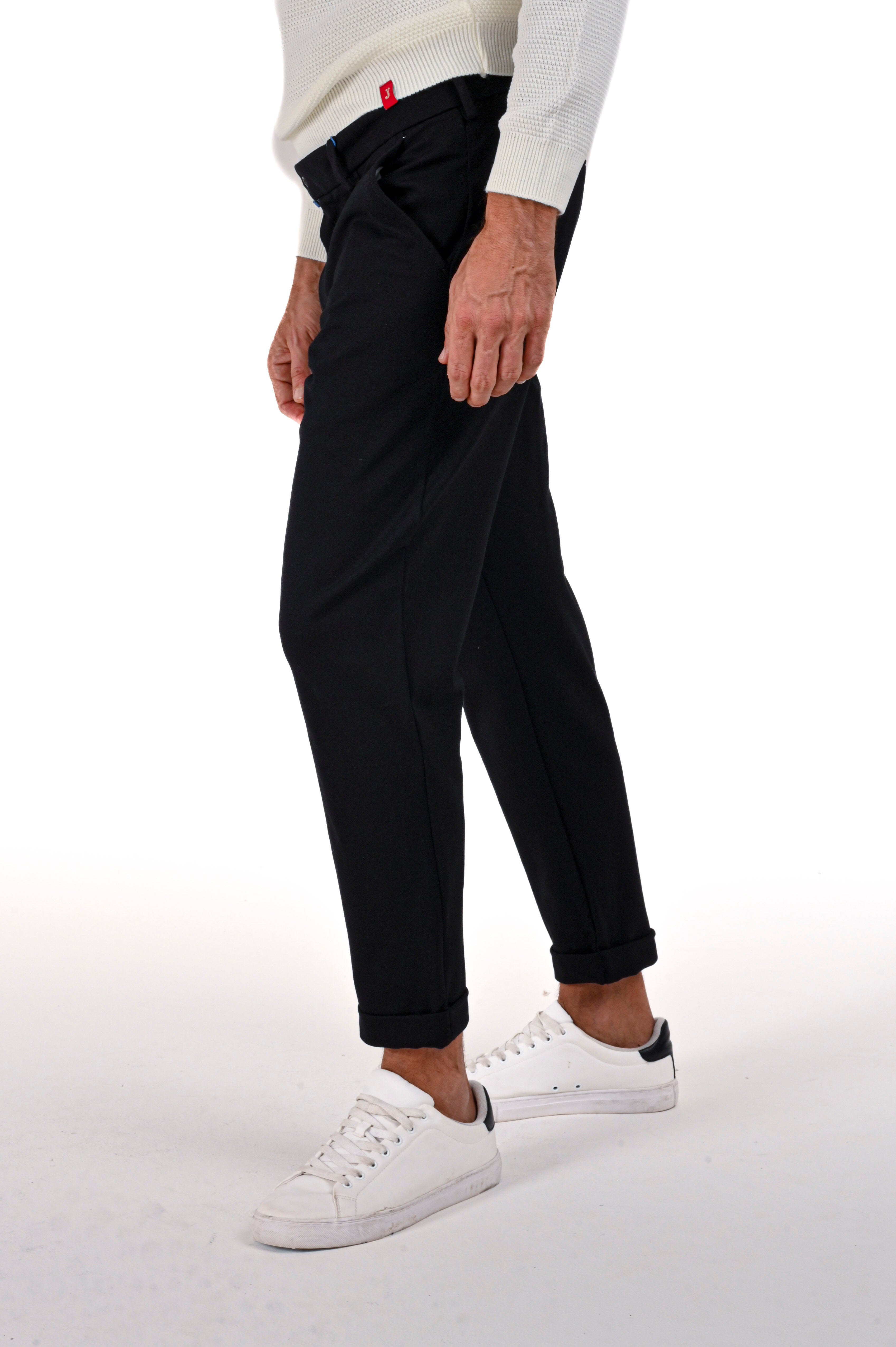Classic Slim Racket Baton Pants Black FW24/25