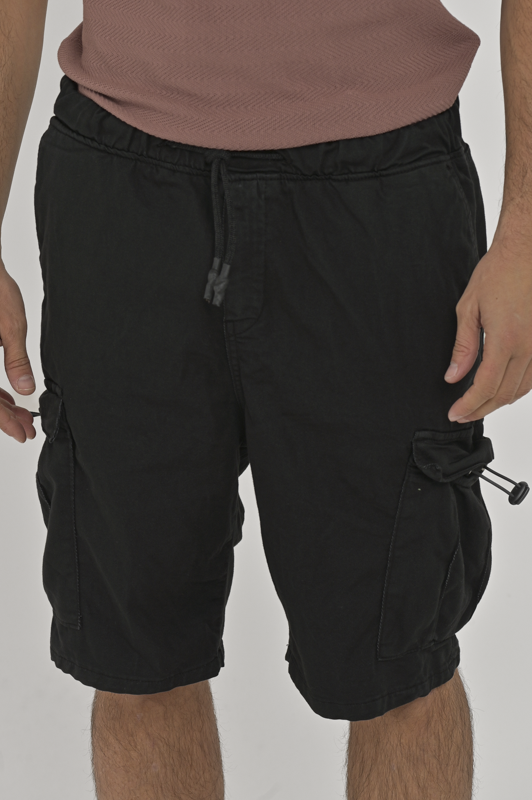 Men's cotton Bermuda shorts STAND BILEVELT sage - Dipslaj