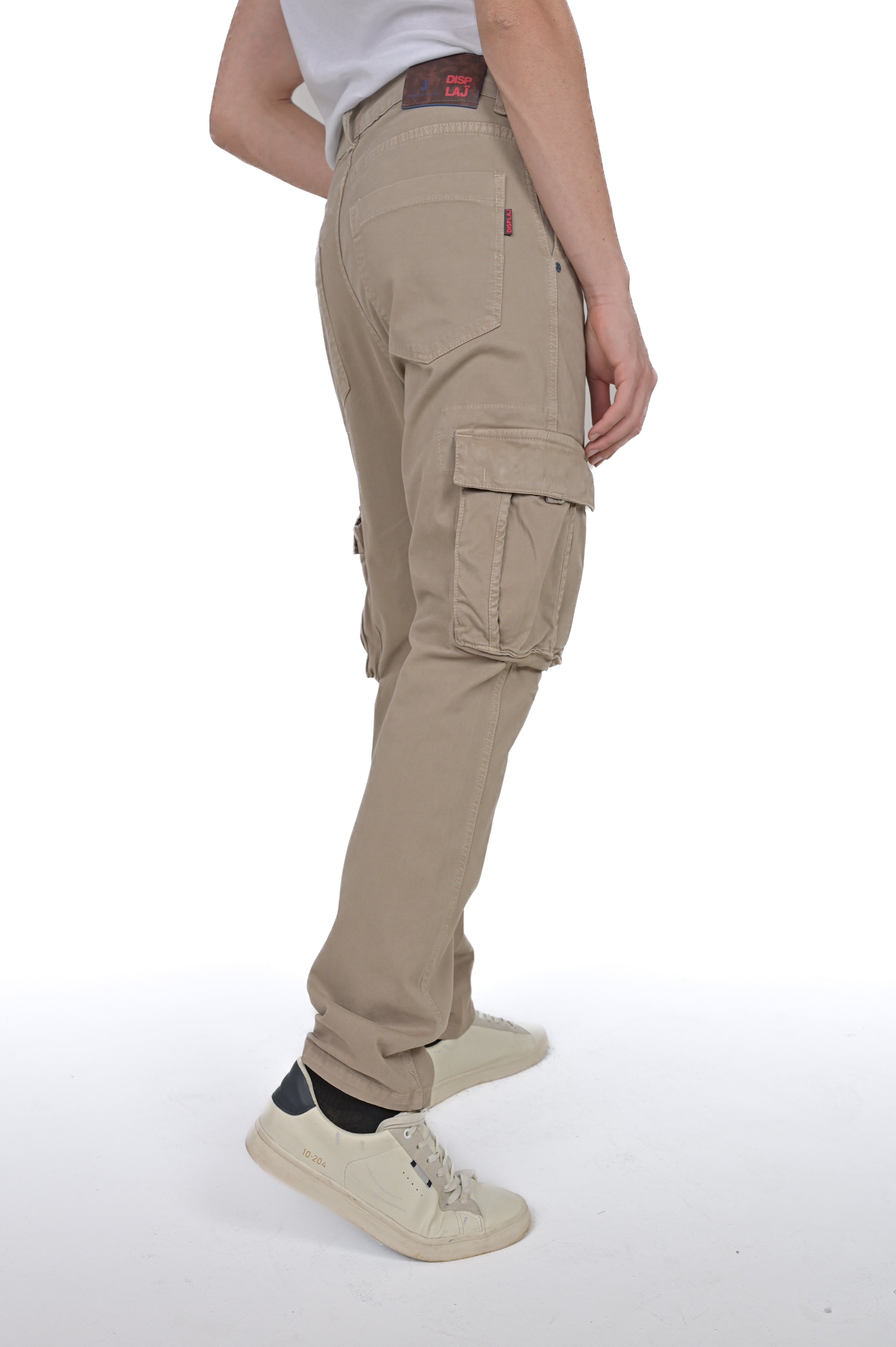 Pantaloni in cotone regular Luke beige FW24/25