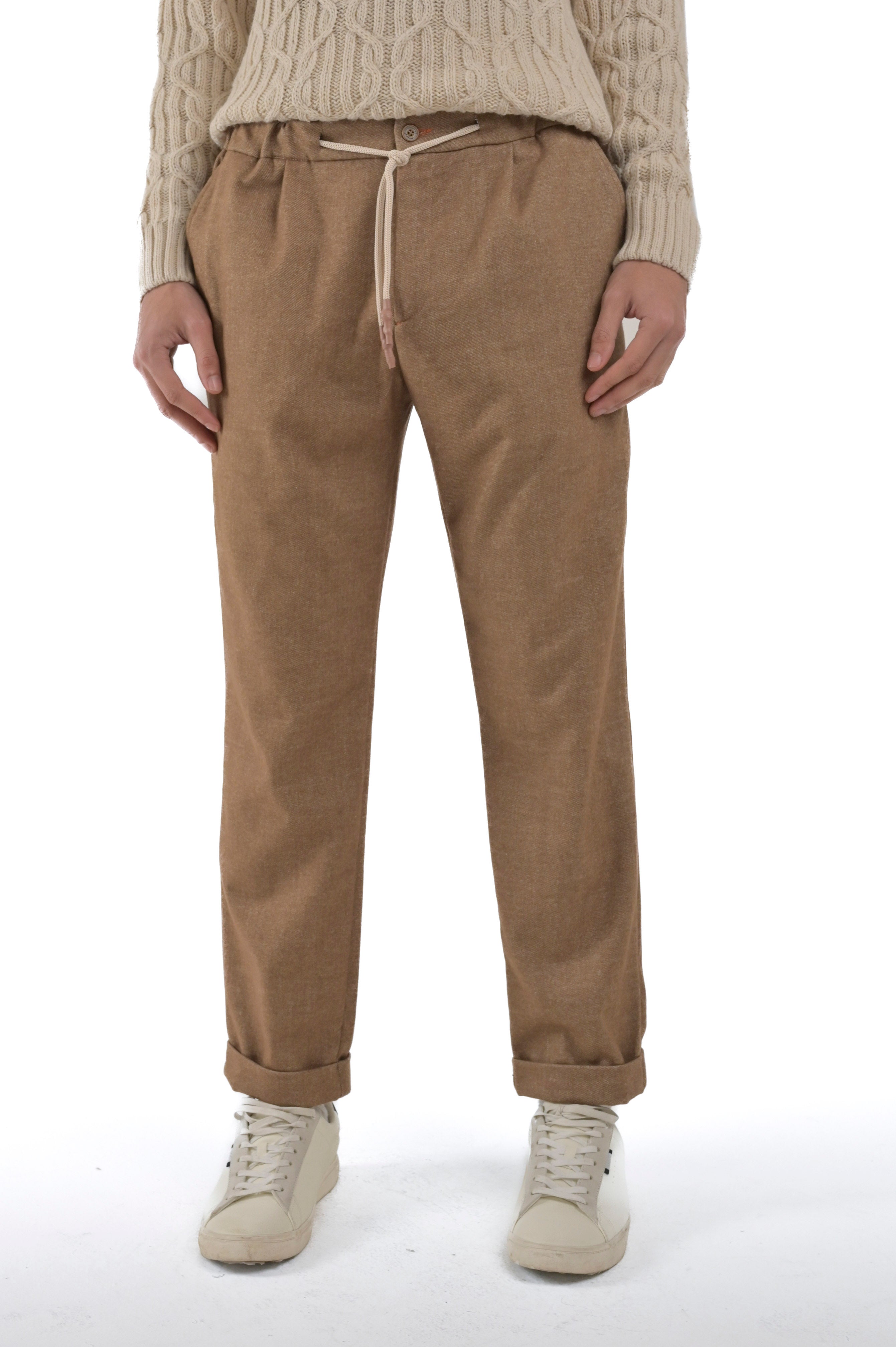 Classic Tapered Pants Net Amarino Burnt FW24/25