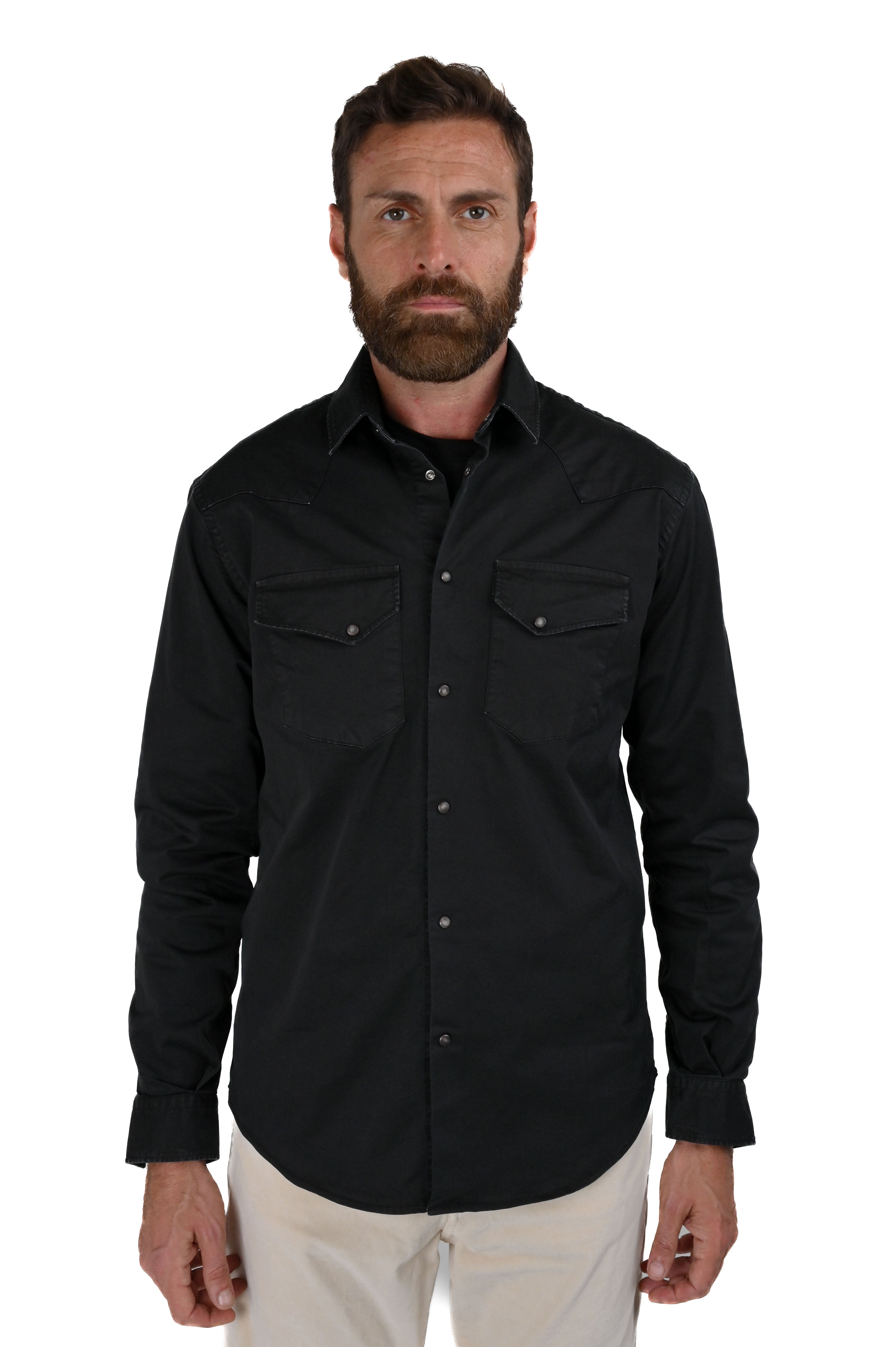 Camicia in cotone regular Spy Bull FW24/25