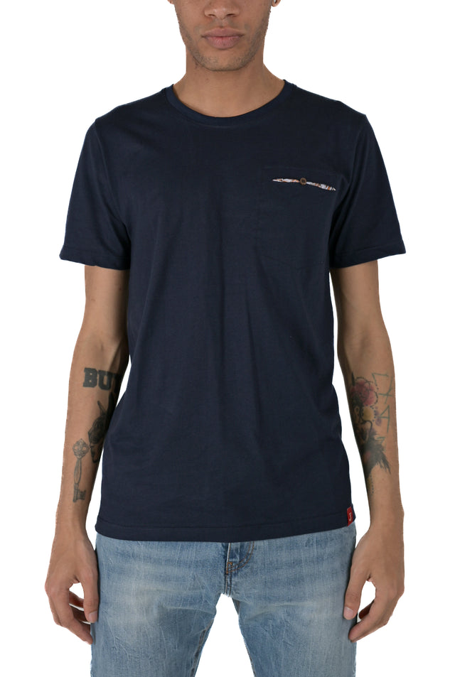 T-Shirt regular DPE 2411 Blu SS24