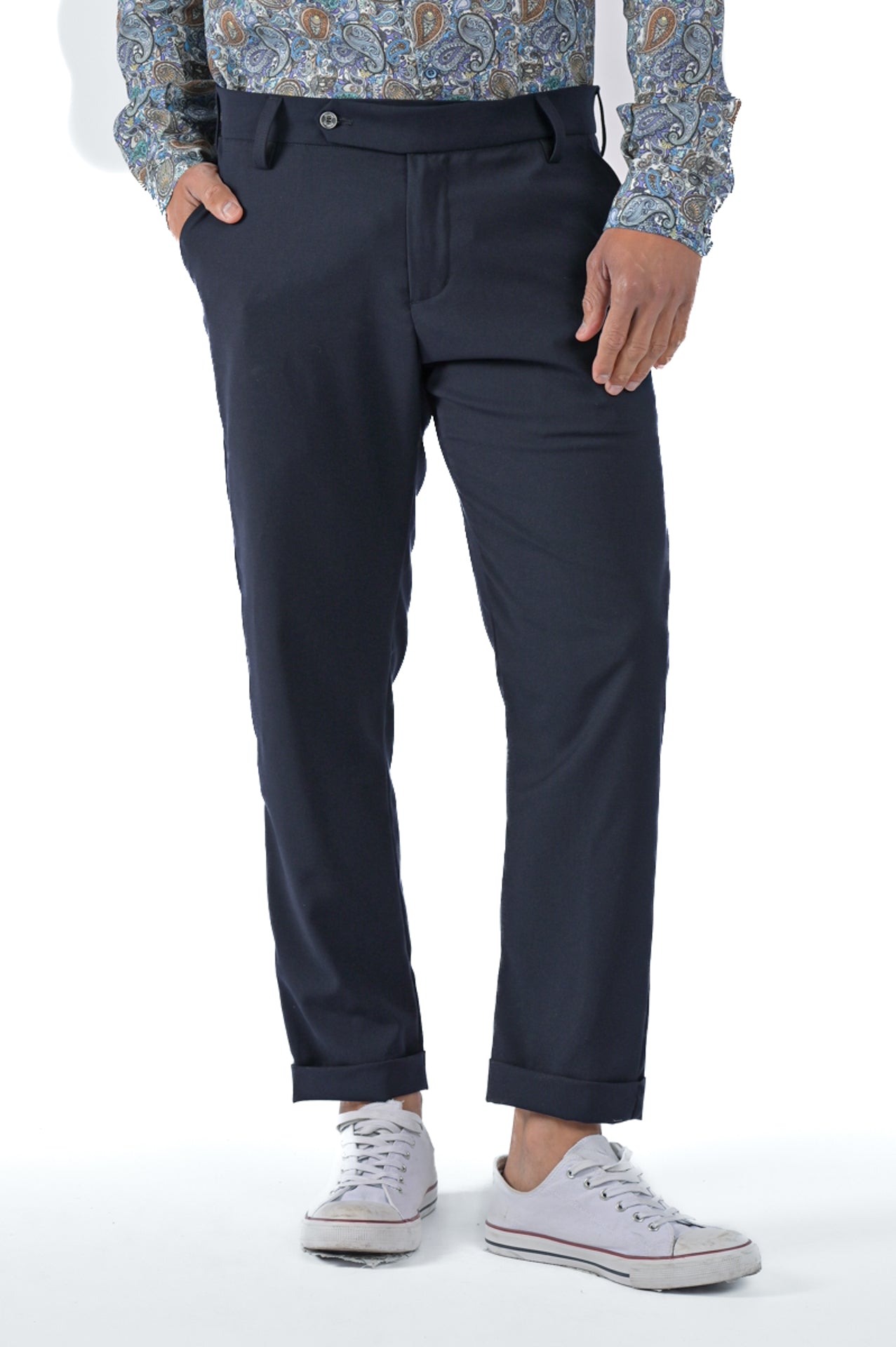 Pantaloni classici slim Racket Alias SS23