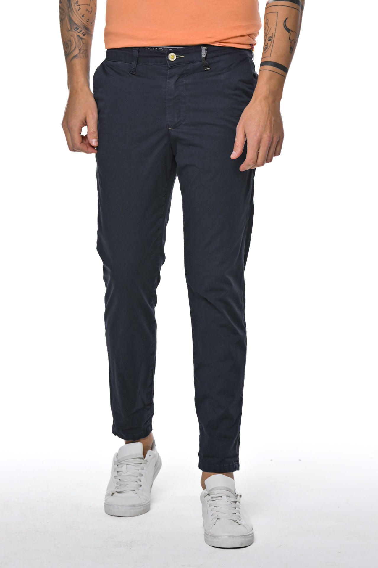 Pantaloni in cotone slim Sonic Raso SS23