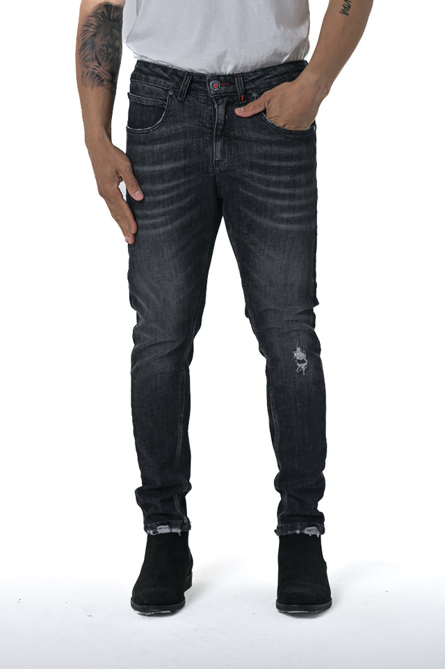 Jeans uomo regular fit  Kong BLK 3166 new - Displaj