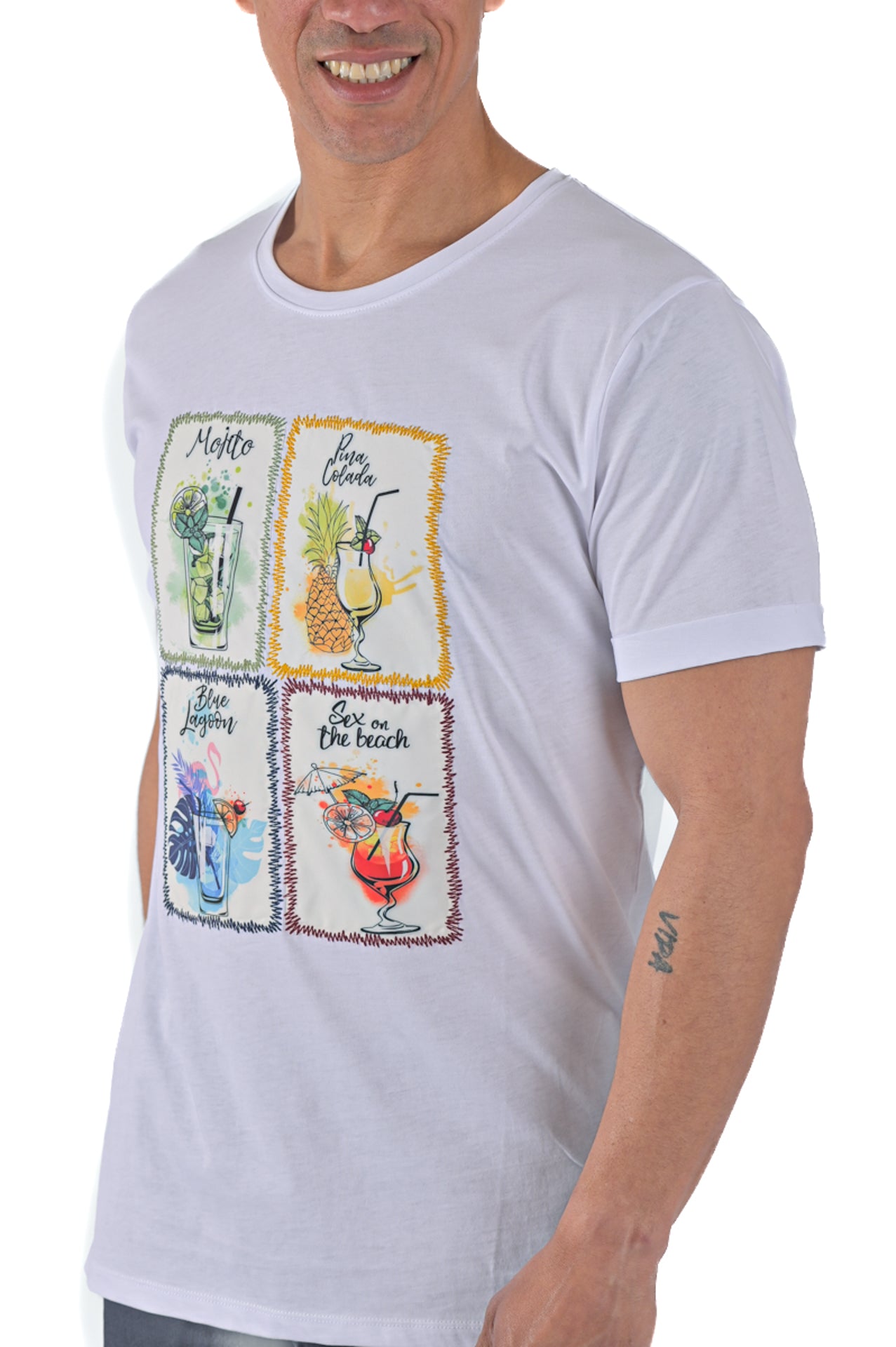 T-shirt con stampa DPE 2325 SS23