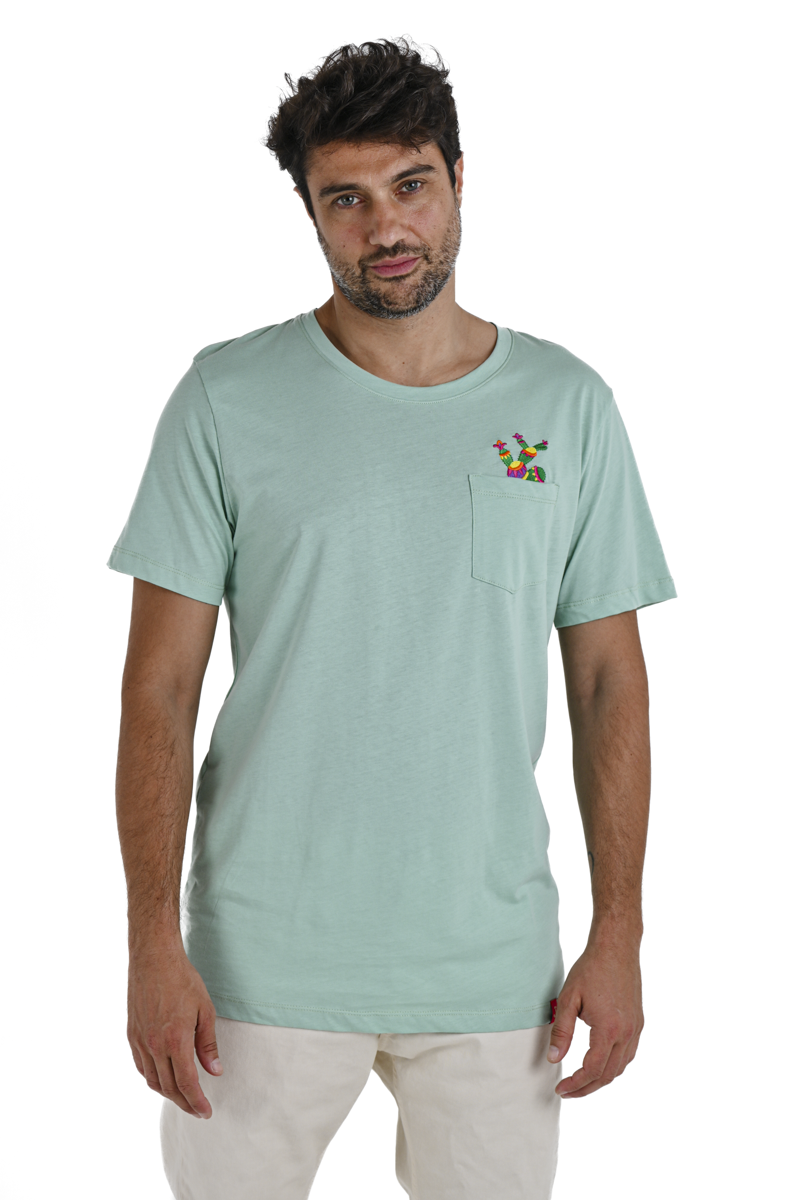 Regular T-Shirt DPE 2414 water green SS24