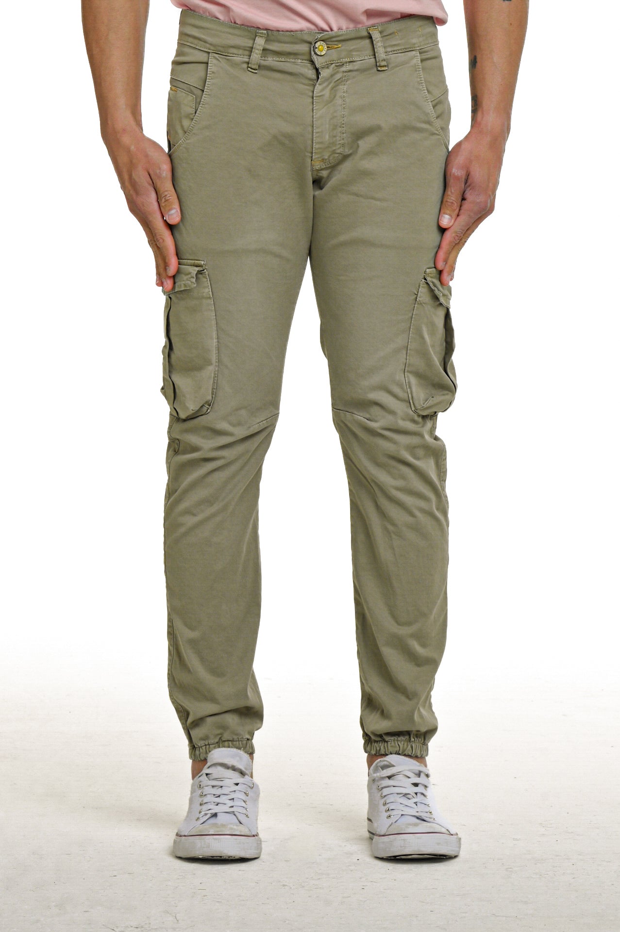 Cezanne Spring Slim Cotton Trousers SS23