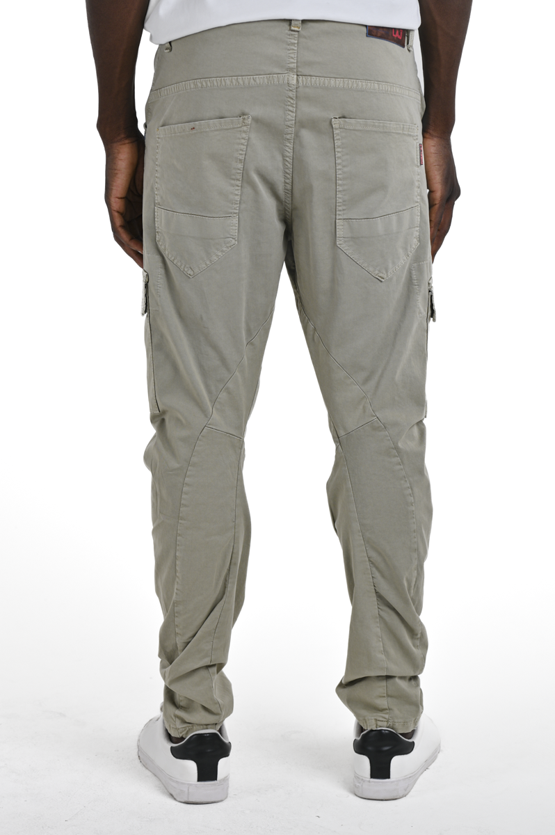 Pantaloni tapered New Evolution Verde Salvia SS24