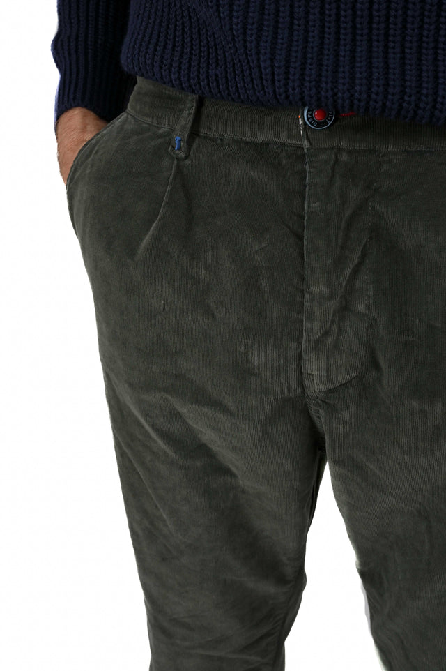 Men's tapered fit velvet trousers New private Jumbo - Displaj