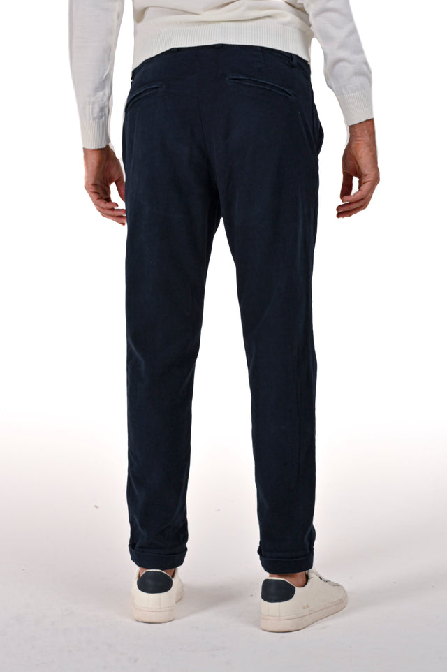 Classic men's slim fit Racket Fustagna trousers in various colors - Displaj