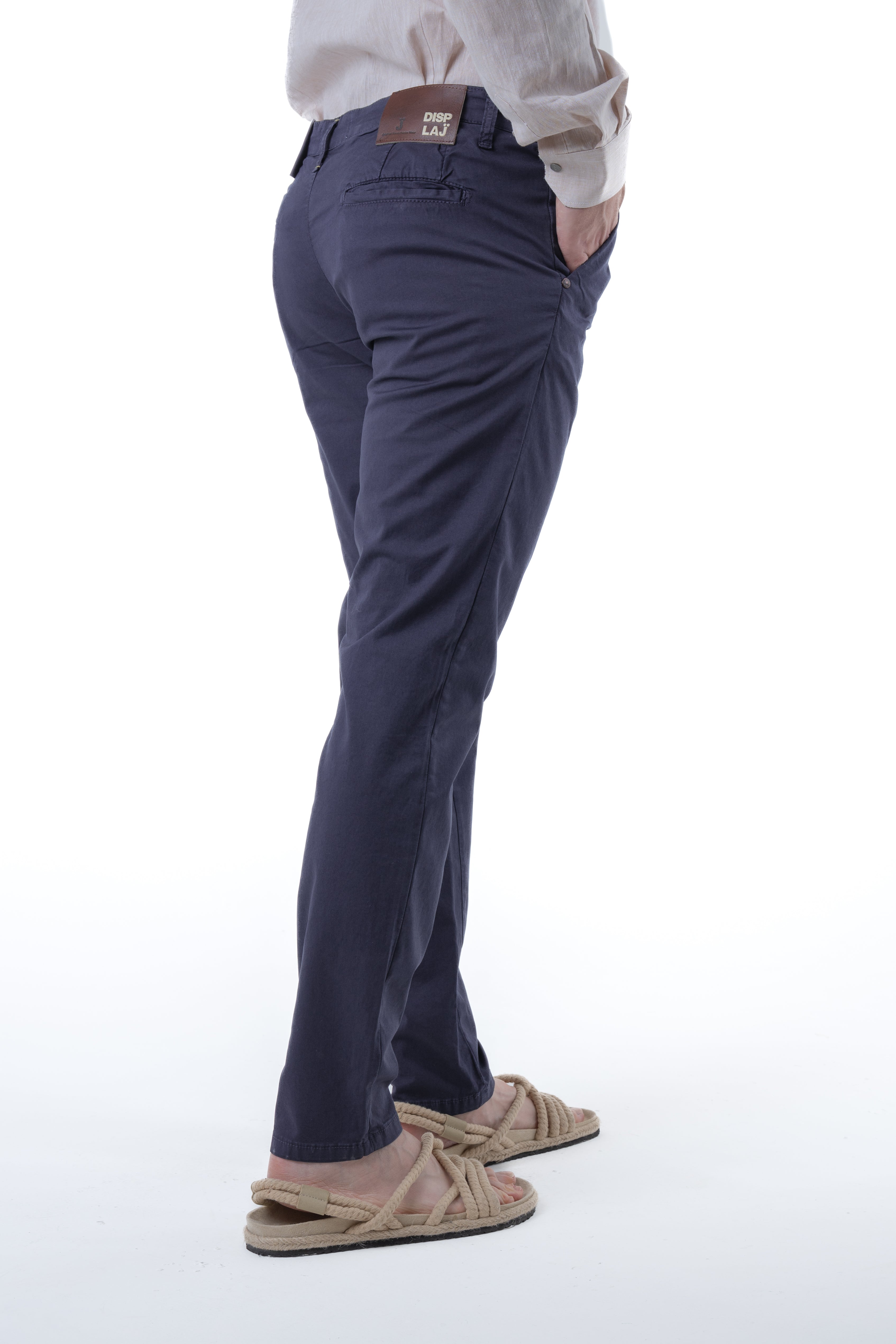 Slim Cotton Trousers Sonic Sant Beige SS25