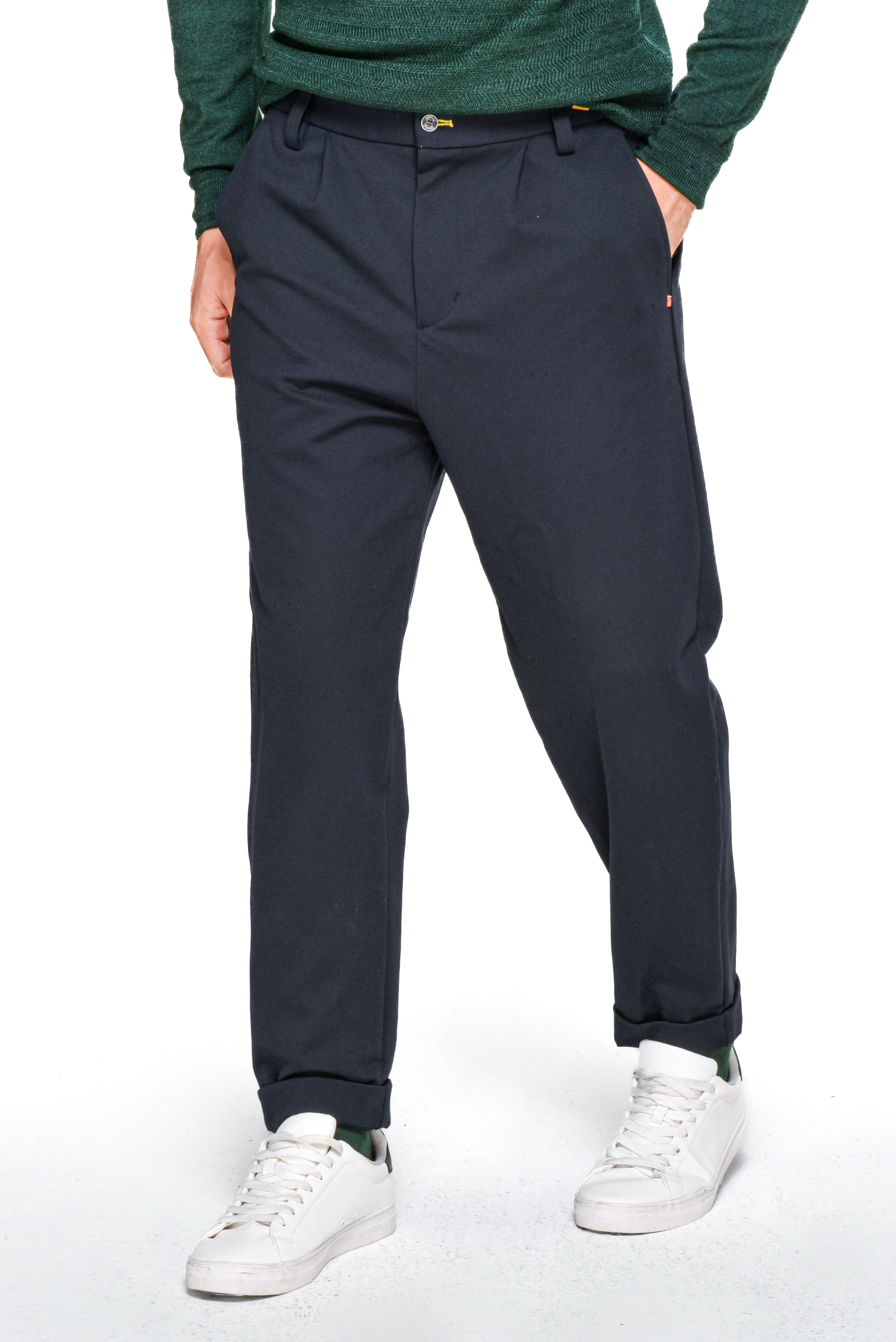 Pantaloni classici loose ballon baton FW22/23