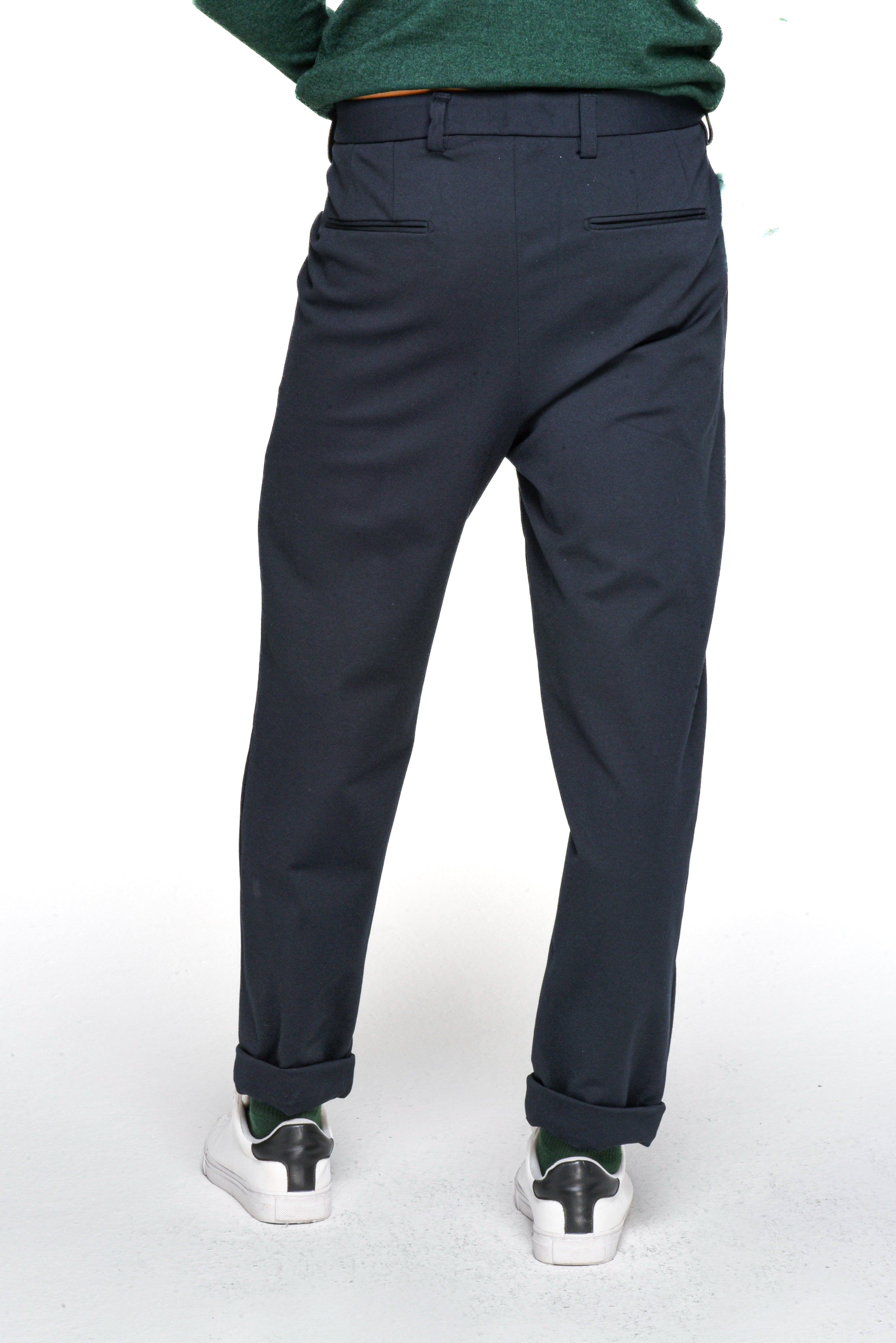 Pantaloni classici loose ballon baton FW22/23