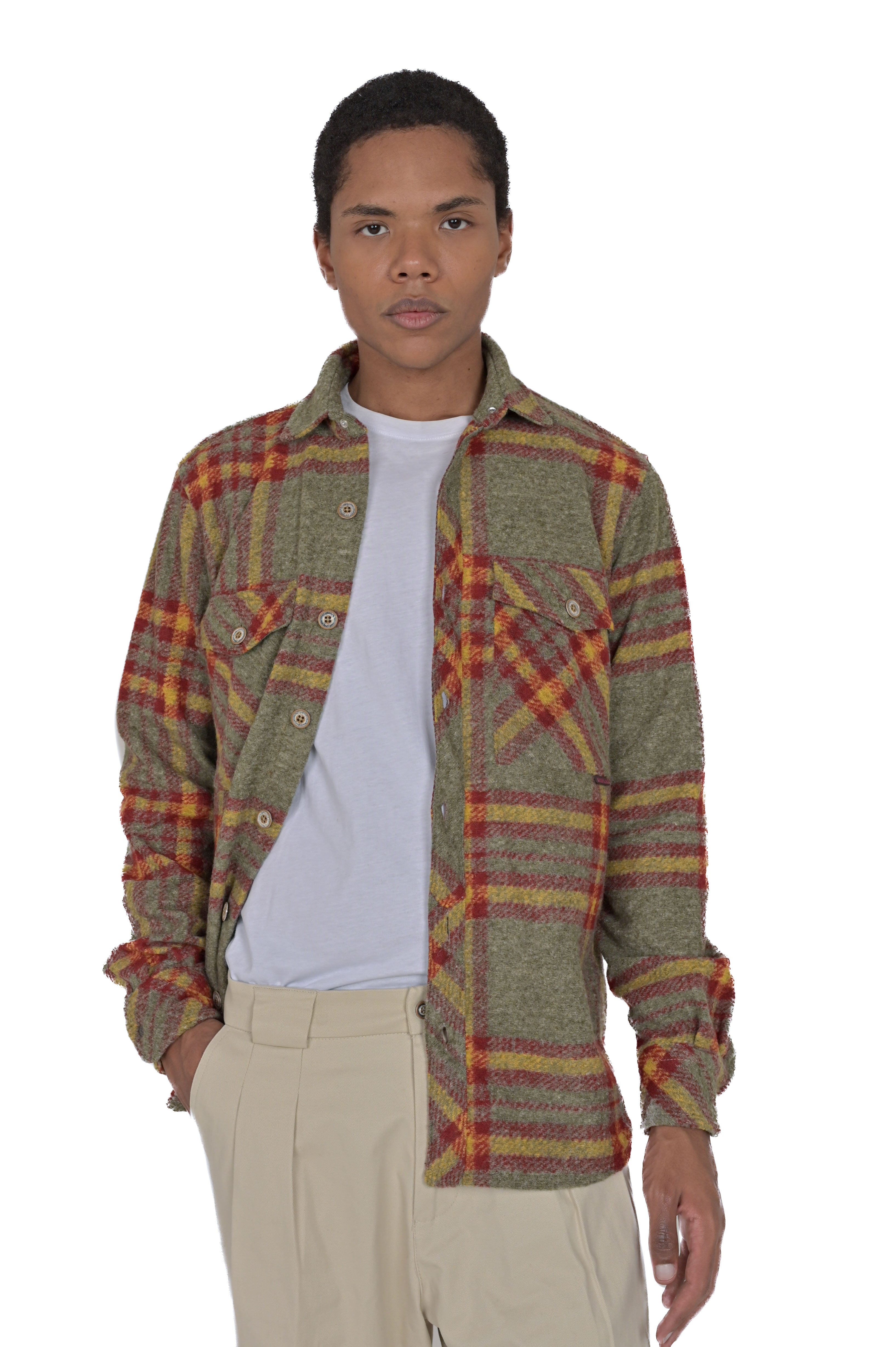 Loose flannel shirt Under Var 3 FW24/25
