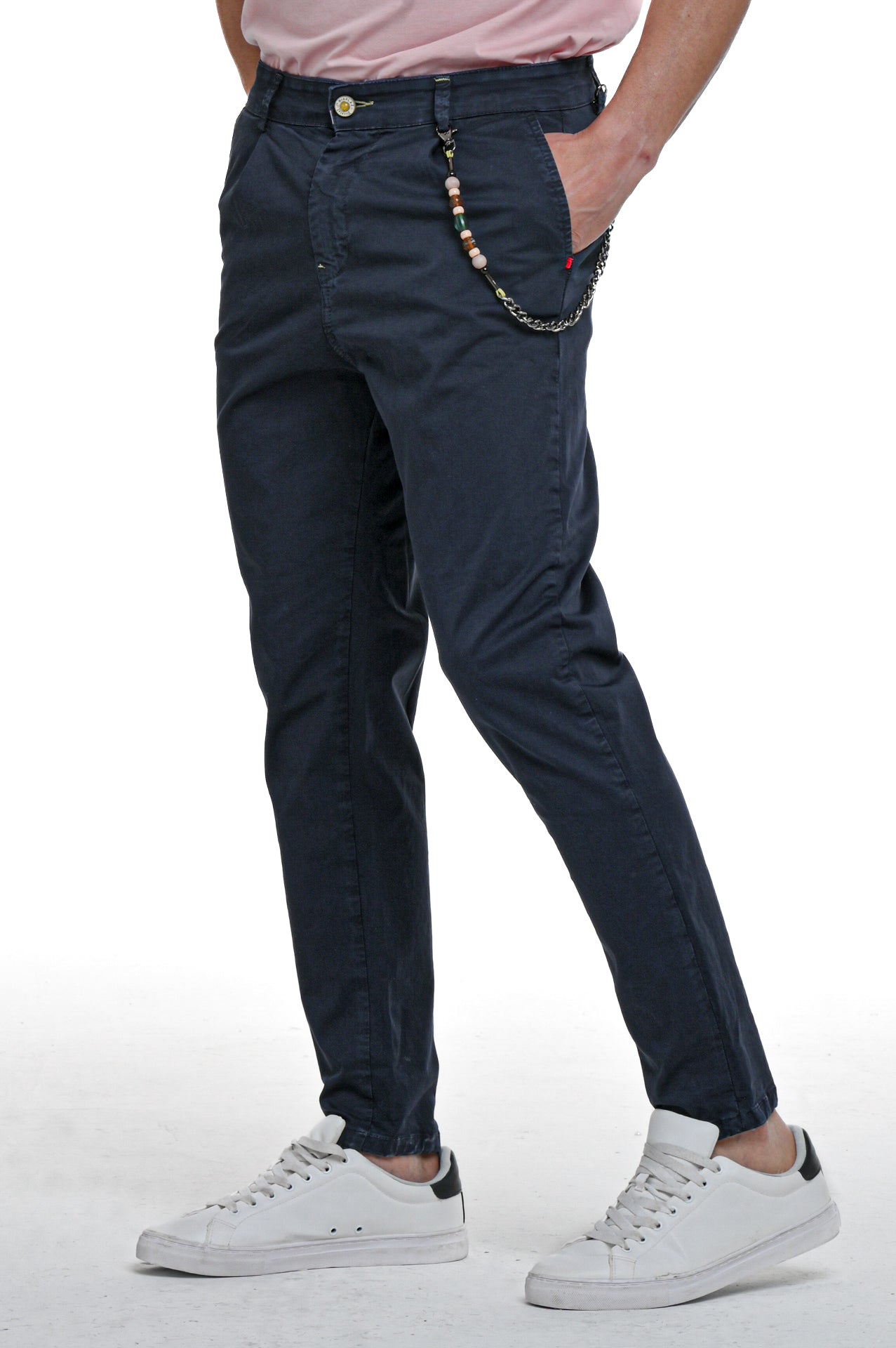 Pantaloni tapered New Private Raso SS23