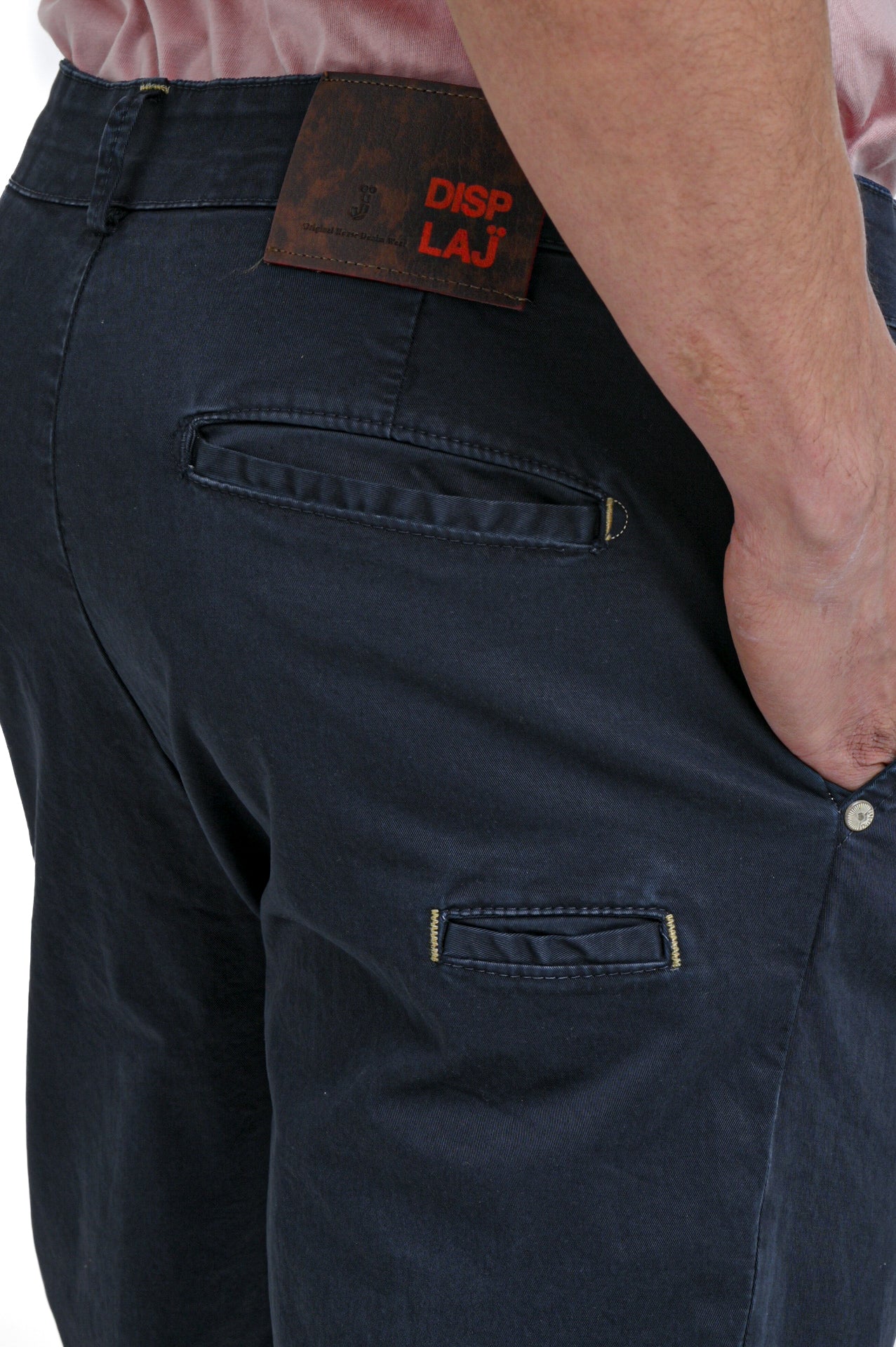 Pantaloni tapered New Private Raso SS23