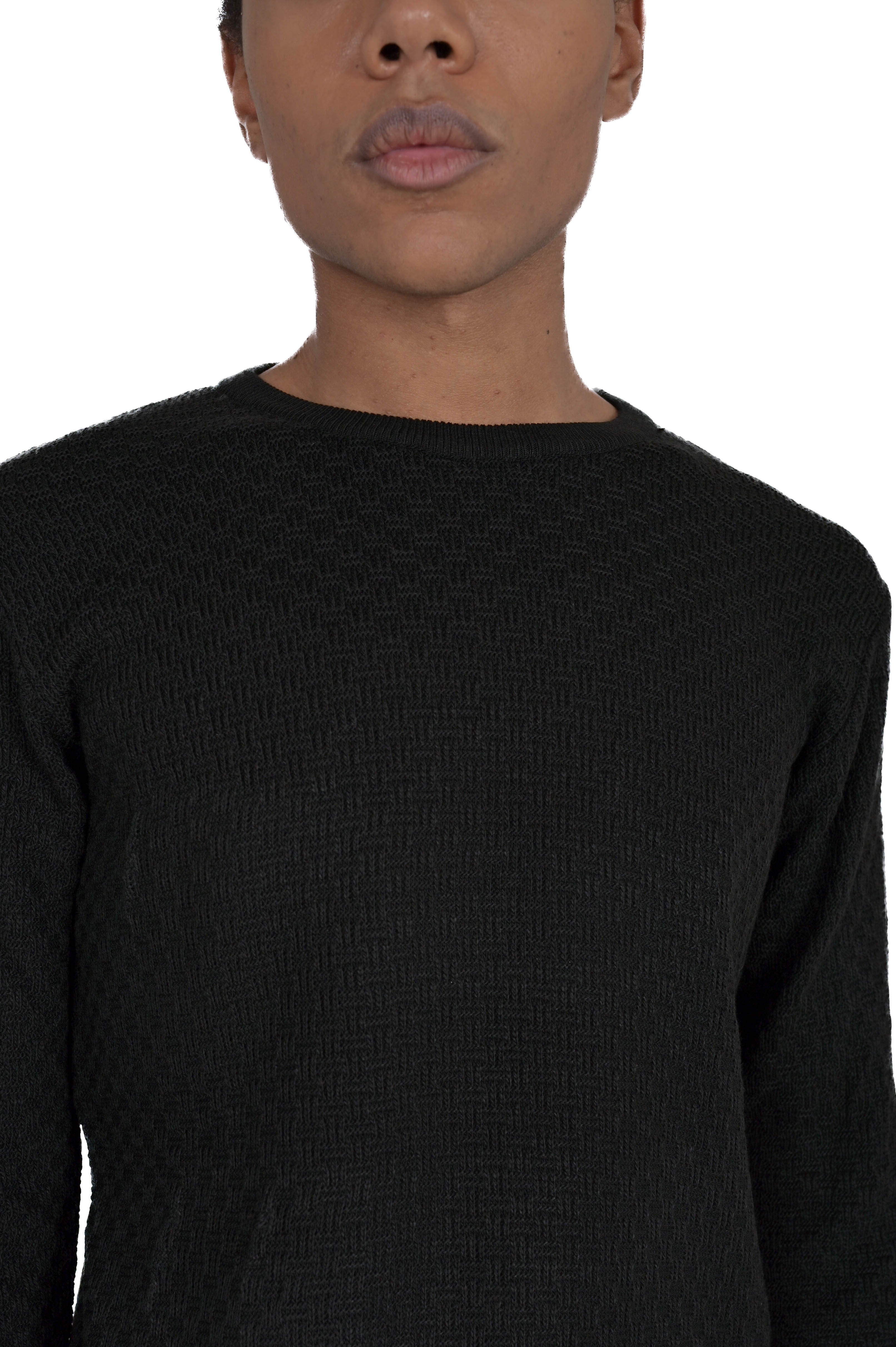 Maglione regular DM 24202 nero FW24/25