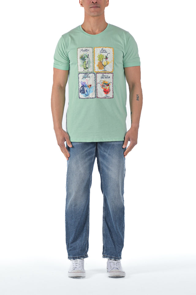 T-shirt con stampa DPE 2325 SS23