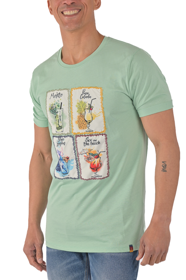 men's t-shirt with DPE 2325 various colors - Displaj