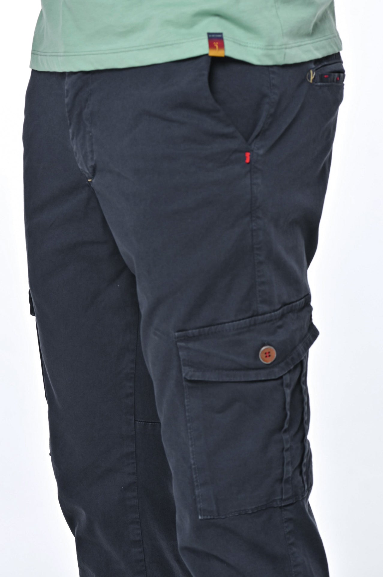 Pantaloni in cotone slim Sonic Tascone SS23