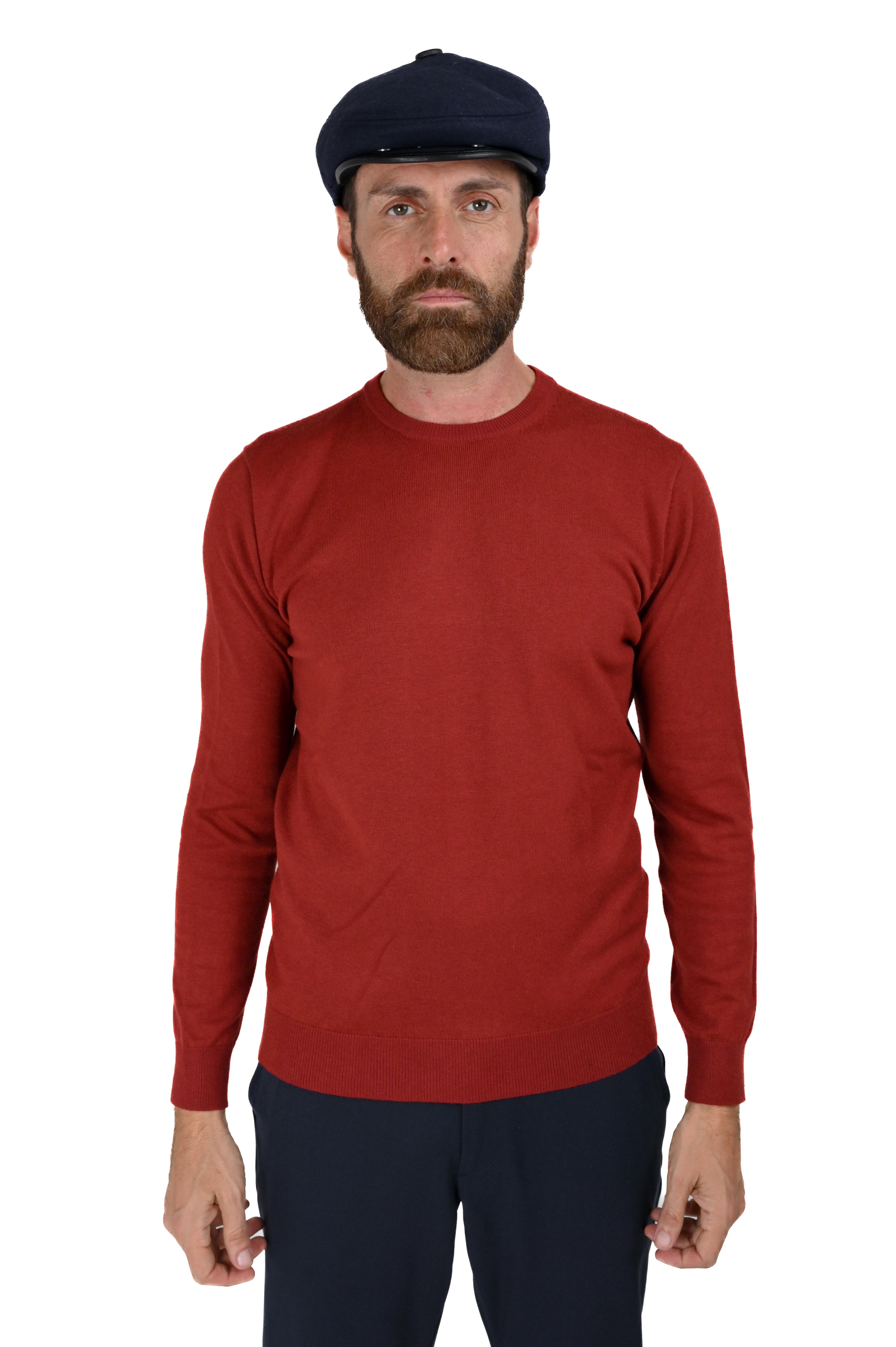 Maglione regular 3010900 bordeaux FW24/25