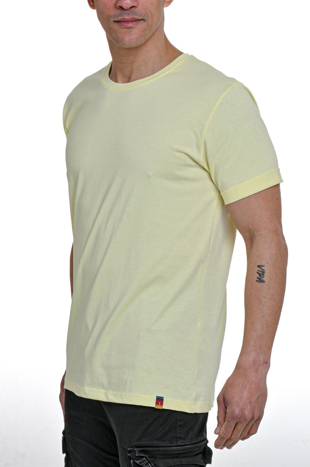 T-Shirt regular DPE 2401 Jersey Giallo Pastello SS24