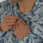 Men's linen mandarin collar shirt ST 5 - Displaj 