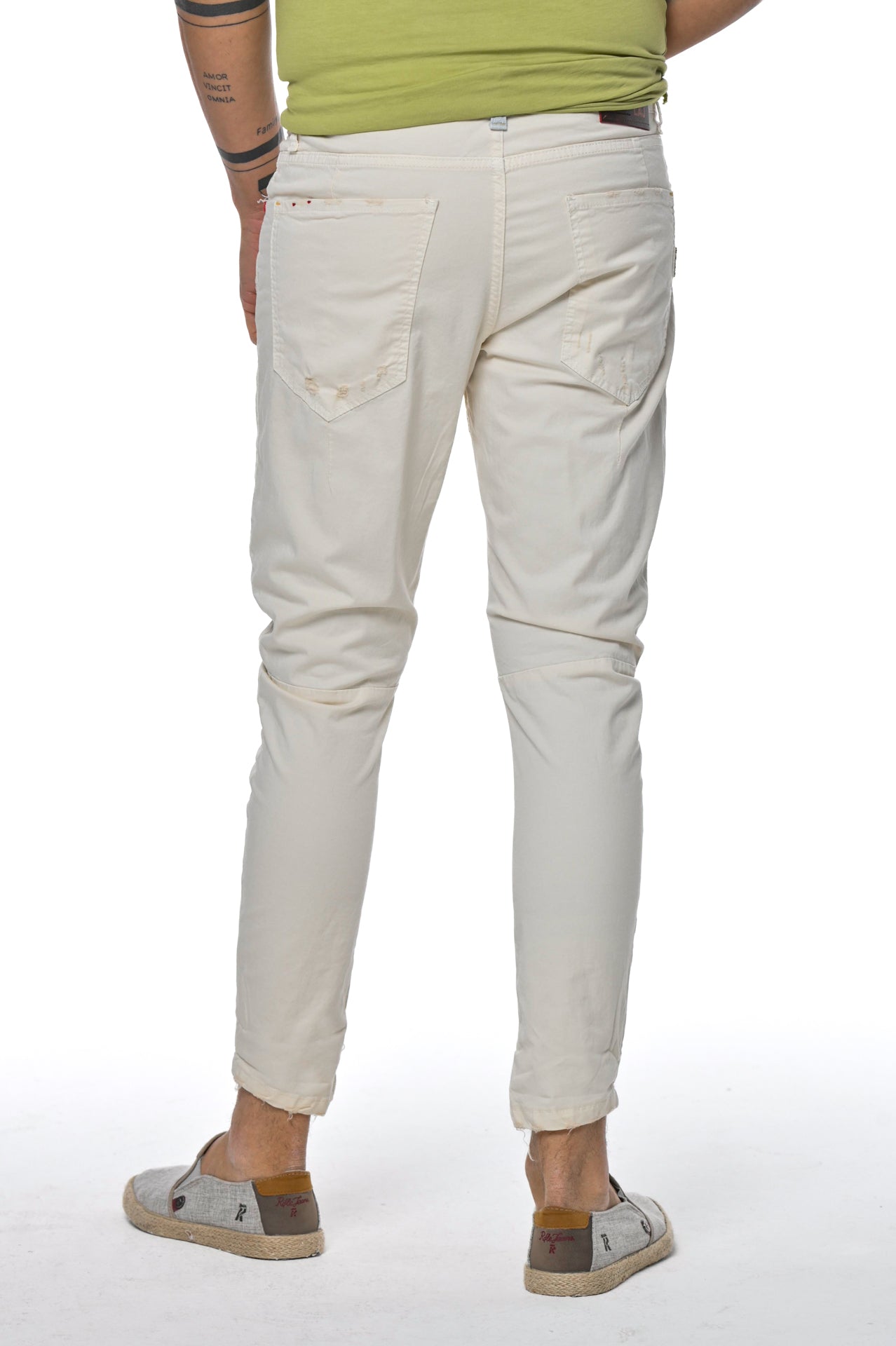 Pantaloni in cotone tapered Kron AM3 SS23